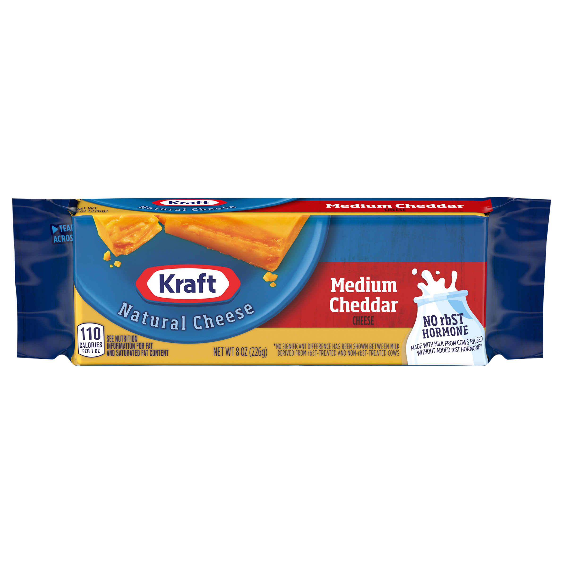 Cheese, Medium Cheddar, Natural