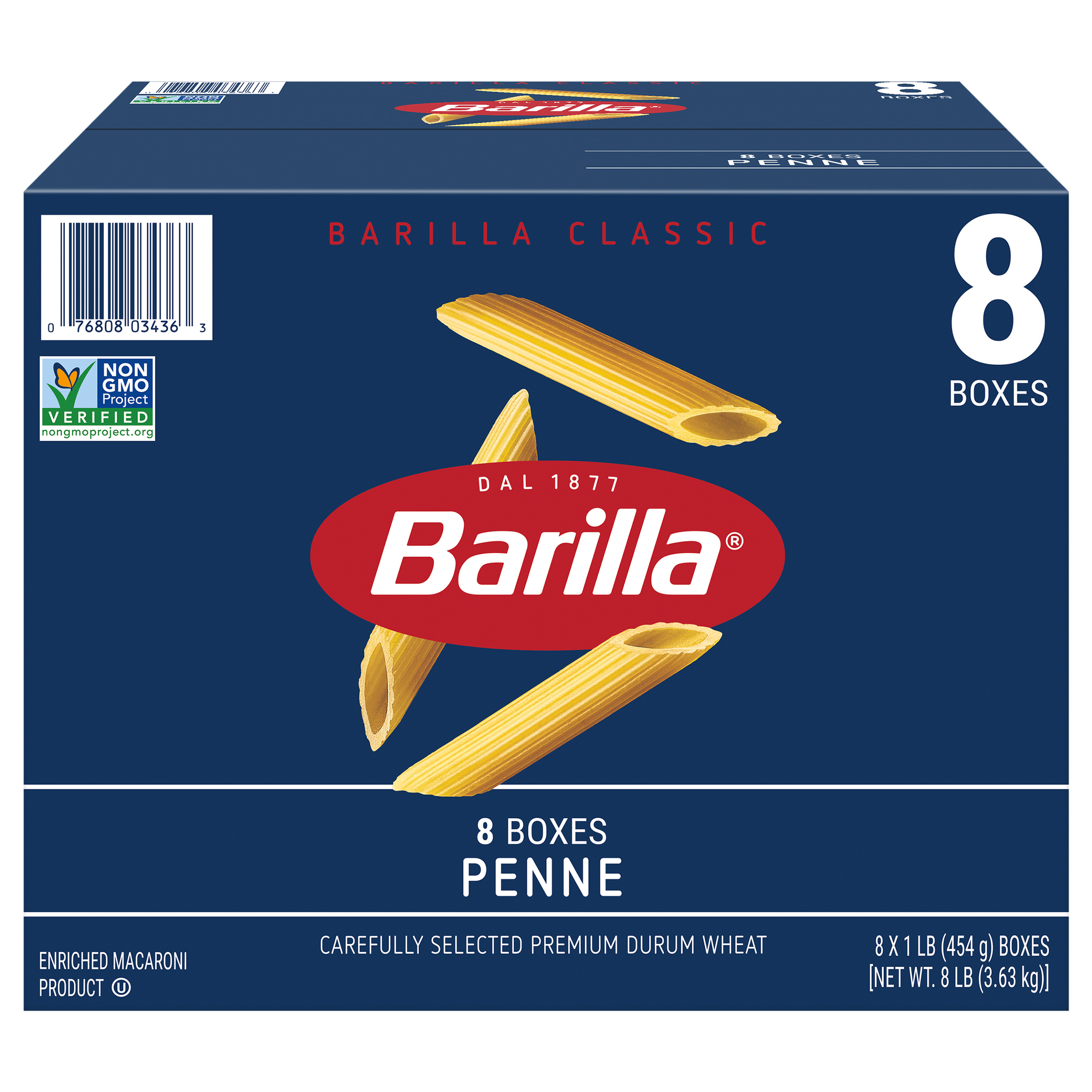 Barilla Barilla Classic Penne 8 - 1 Lb Boxes