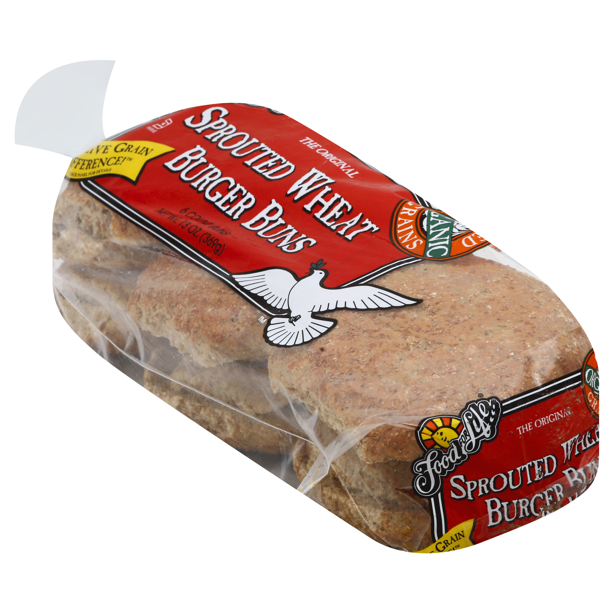 Food For Life Burger Buns 6 Ea