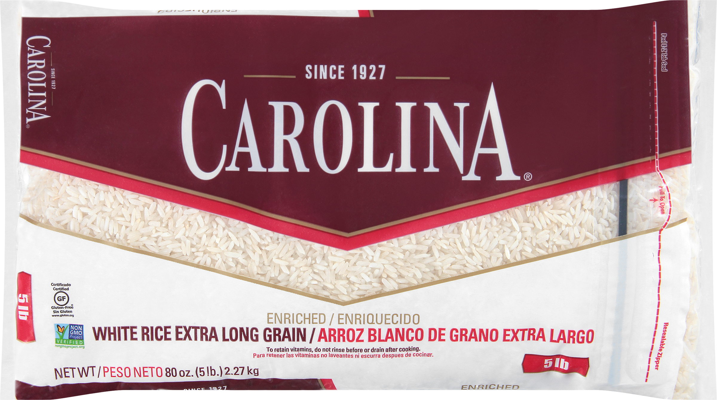 White Rice, Extra Long Grain, Enriched