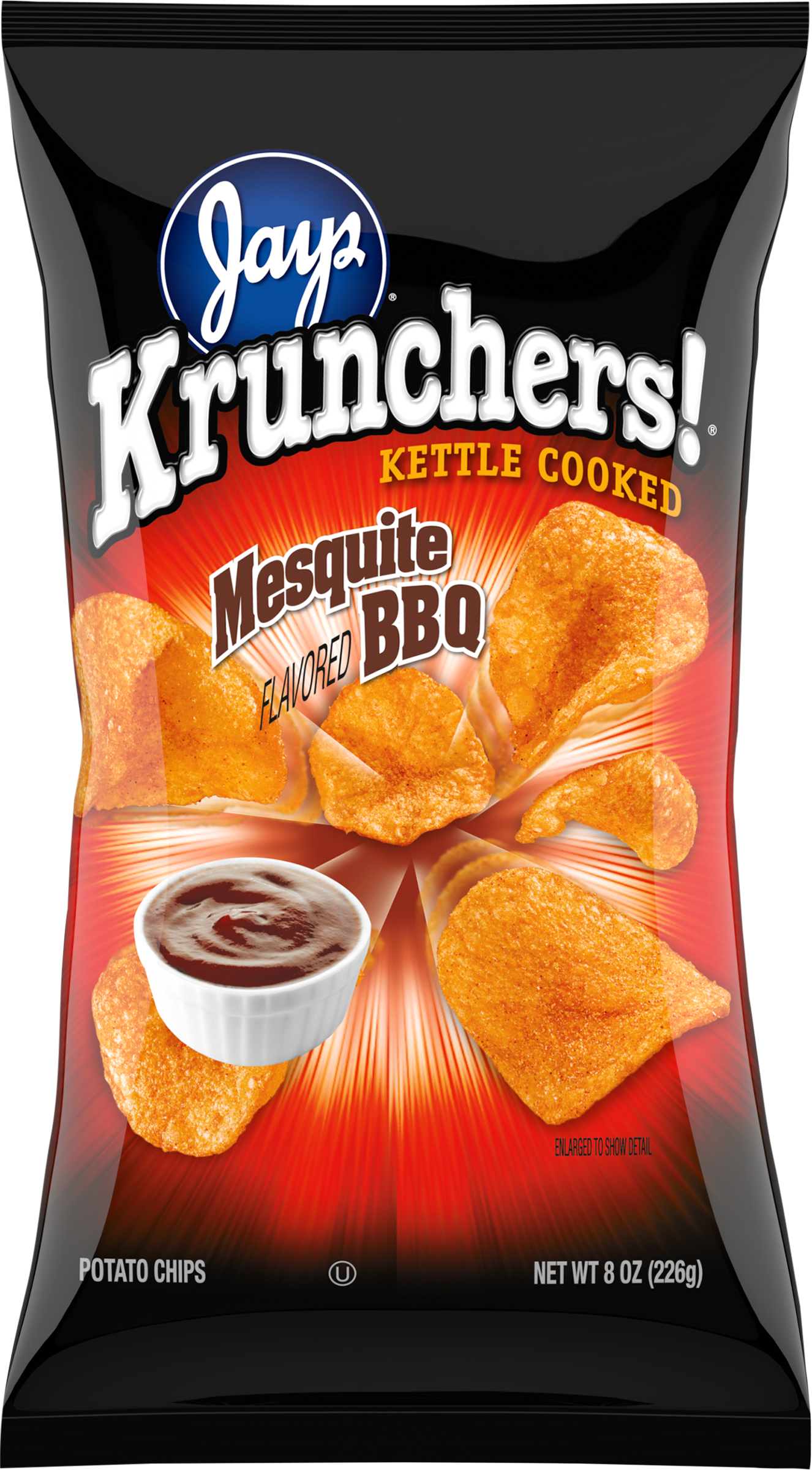 Potato Chips, Mesquite BBQ Flavored, Kettle Cooked