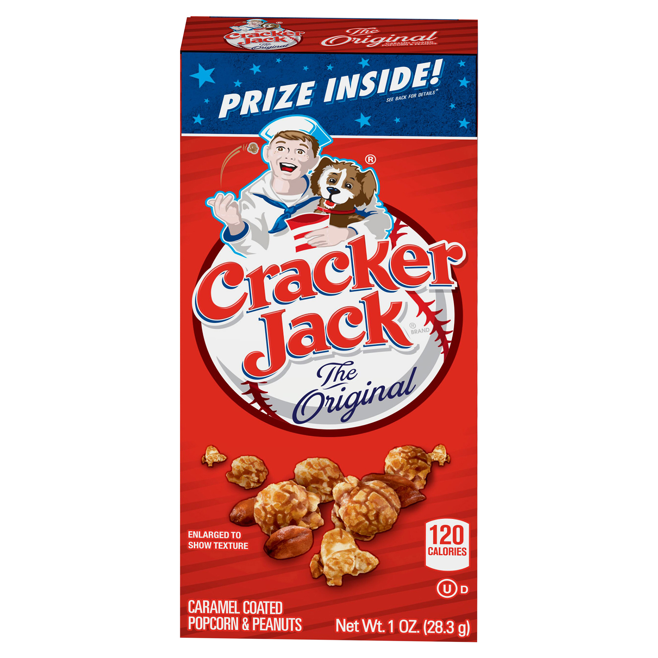 Cracker Jack Caramel Coated Popcorn And Peanuts The Original 1 Oz