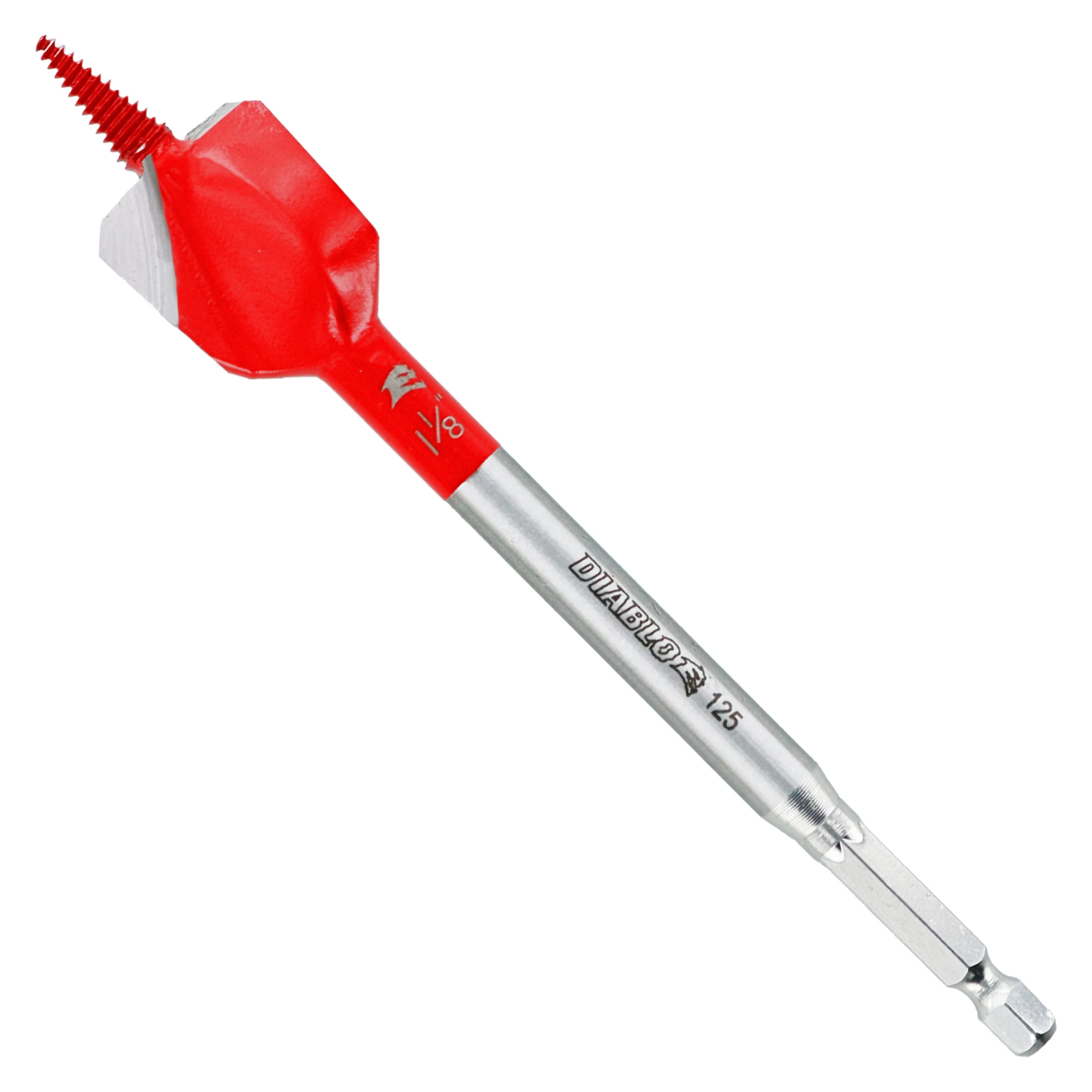Diablo 1-1/8"X6" Demo Demon Spade Bit For Nail-Embedded Wood