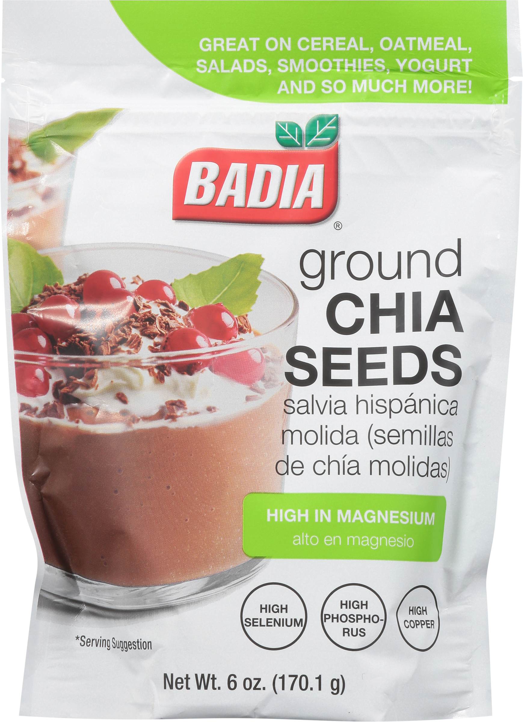 Chia Seeds, Ground