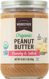 Peanut Butter, Organic, Crunchy & Salted