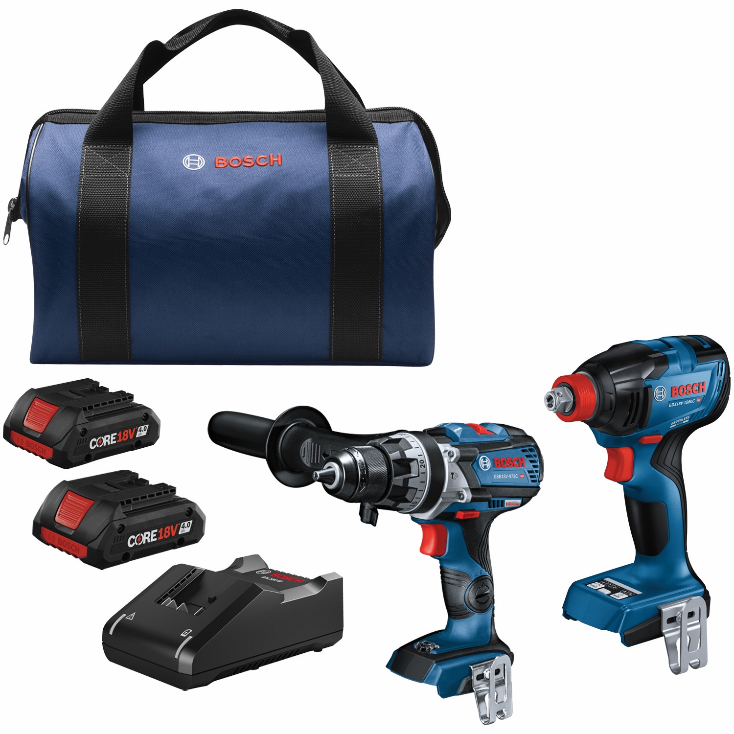 Bosch 18V EC Brushless Connected Freak Impact Driver Kit