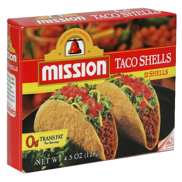 Mission Taco Shells 12 Ea