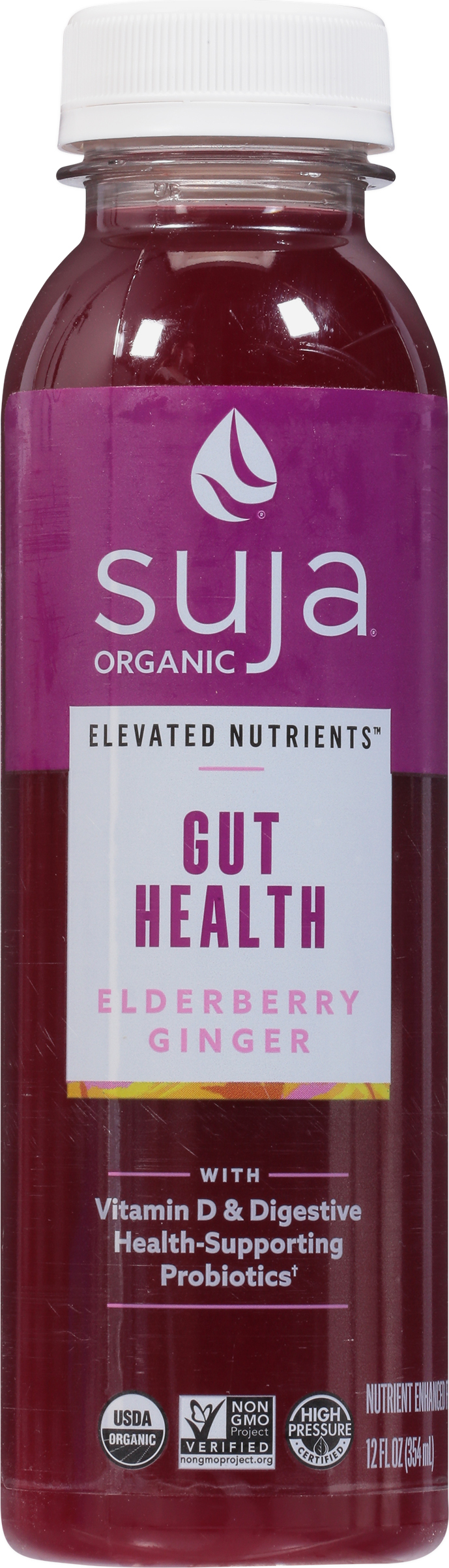 Fruit Juice Drink, Gut Health, Elderberry Ginger