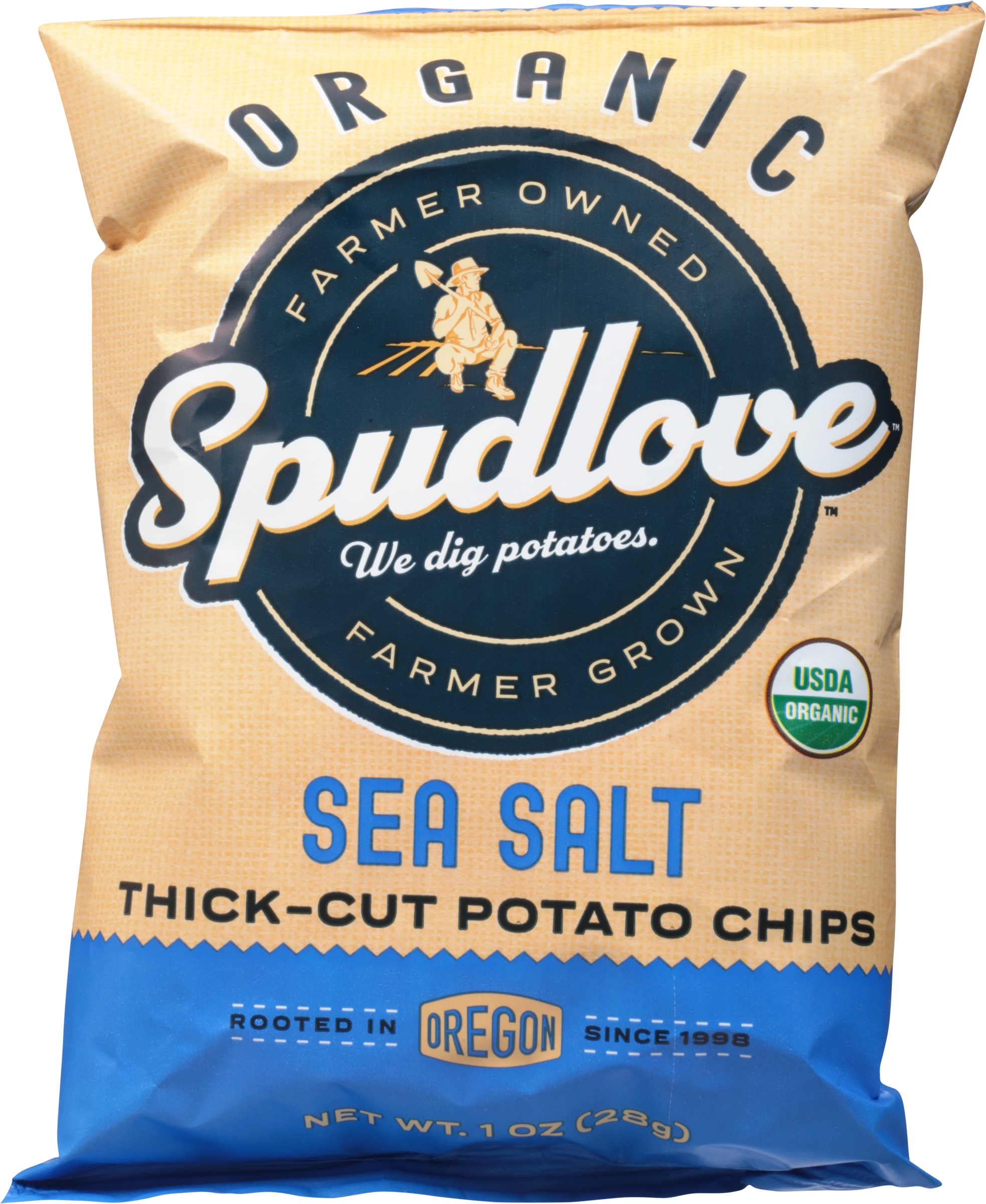 Potato Chips, Organic, Sea Salt, Thick-Cut