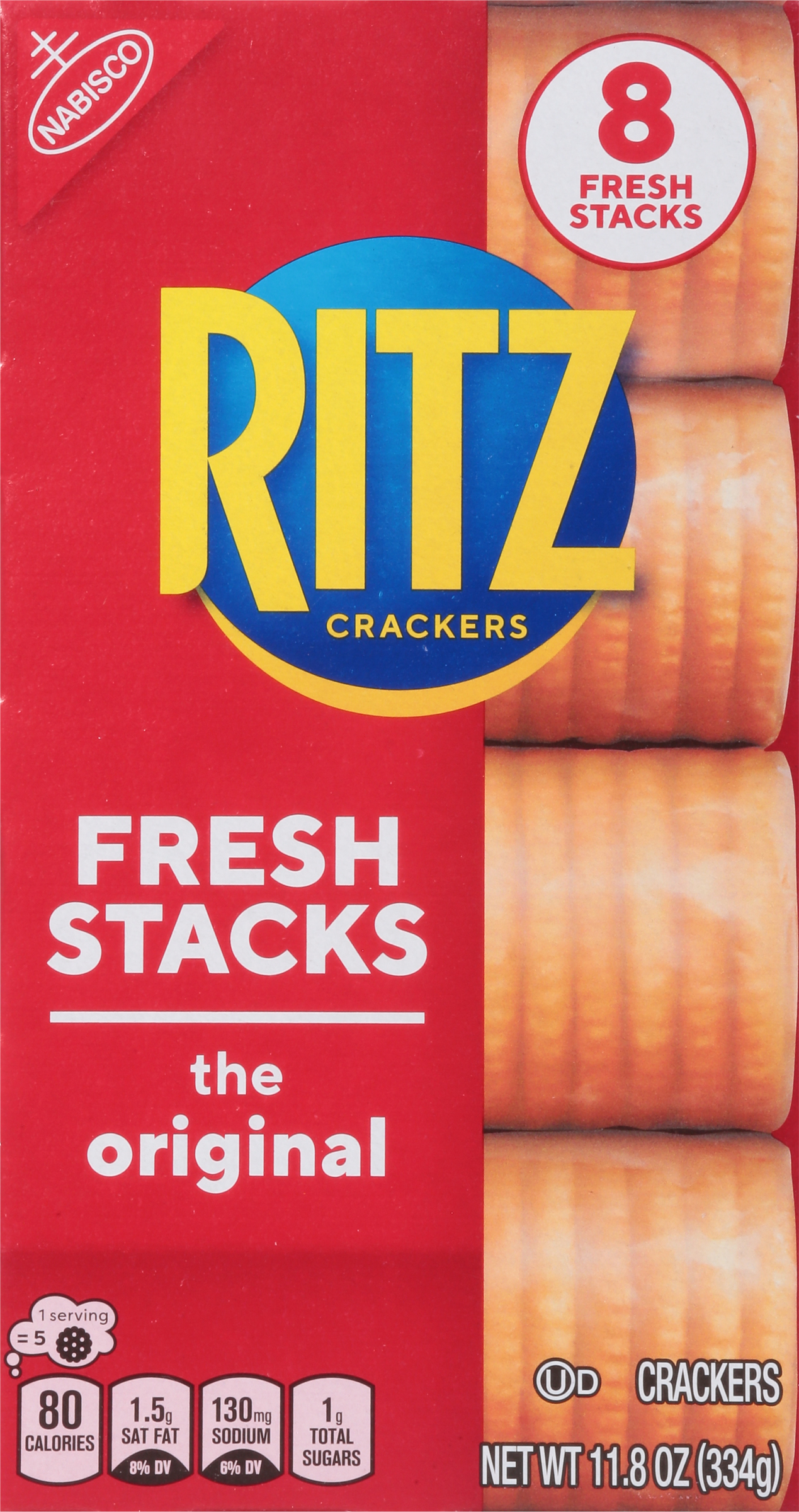 Calories in Ritz Crackers, Family Size from Nabisco