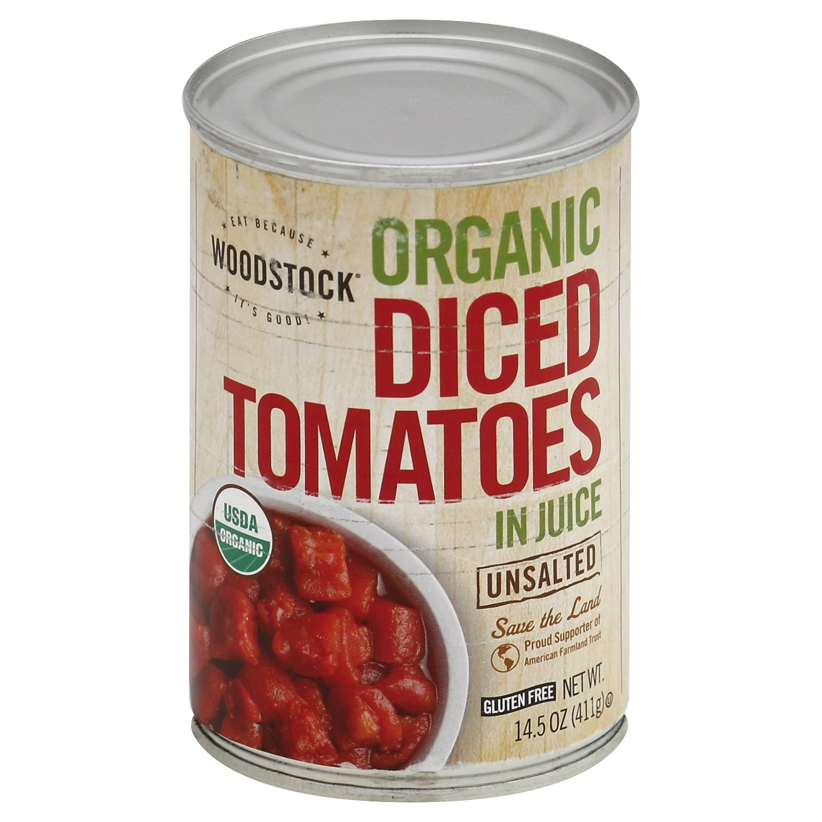 Woodstock Tomatoes 14.5 Oz