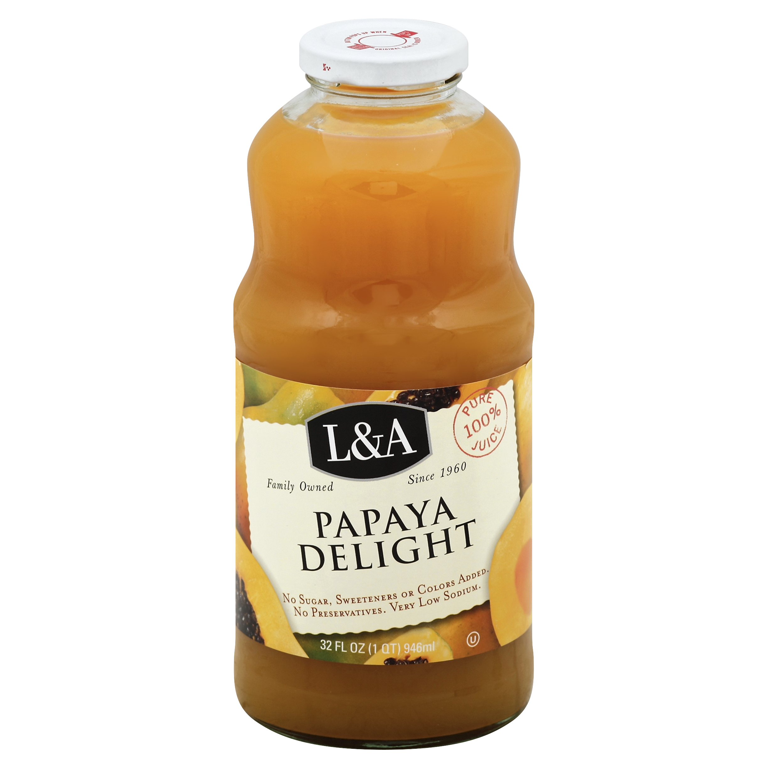 L&a 100% Juice 32 Oz