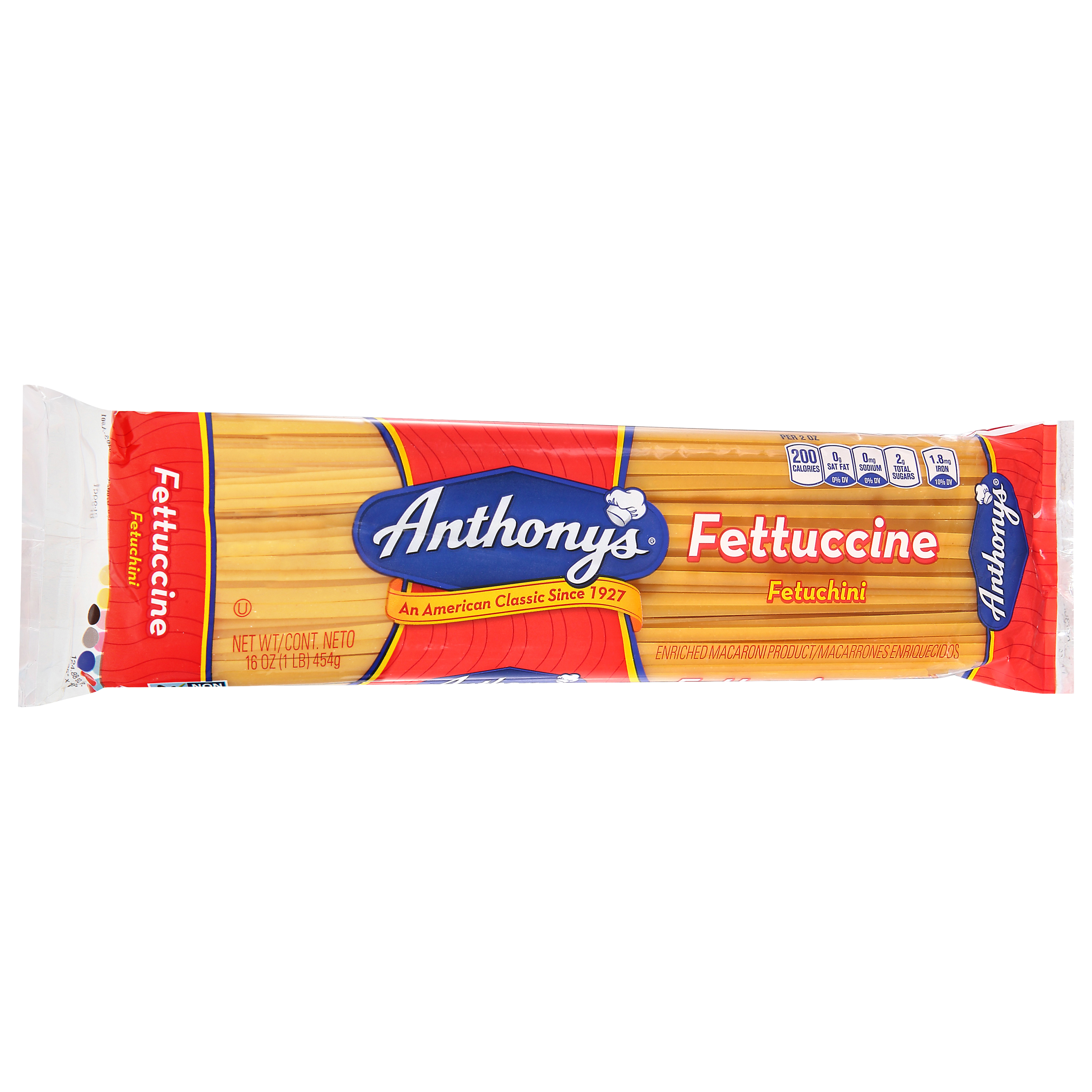 Anthony's Fettuccine 16 Oz