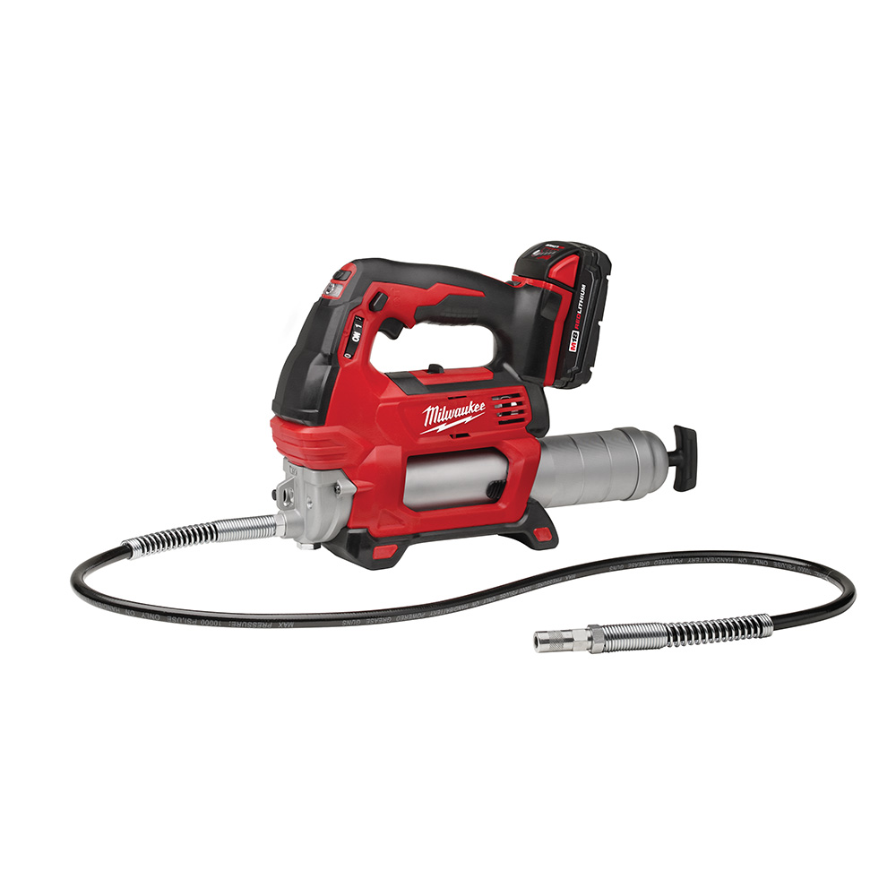 White Cap | Milwaukee M18 Cordless Grease Gun with Battery