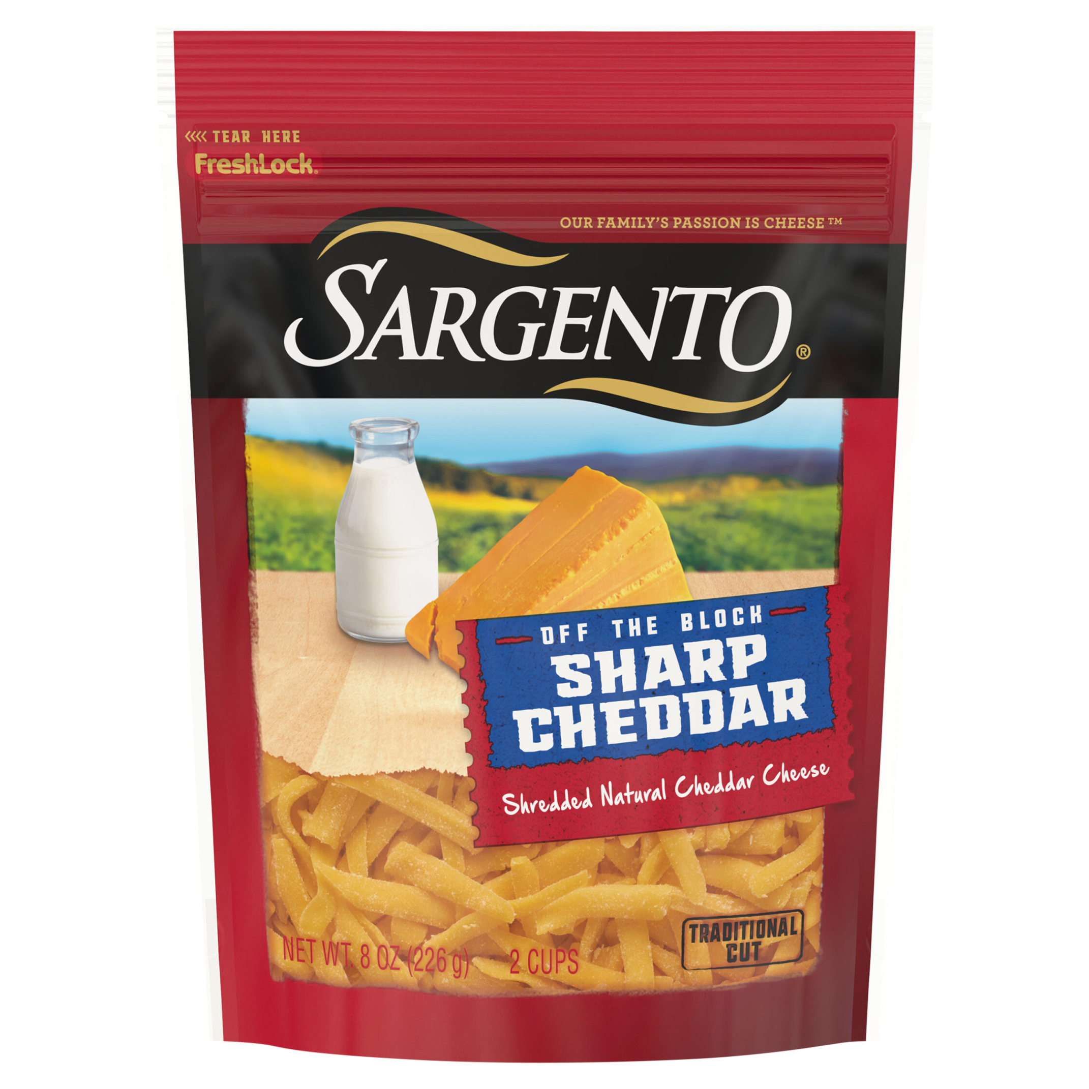 Calories in Sharp Cheddar Cheese from Happy Farms