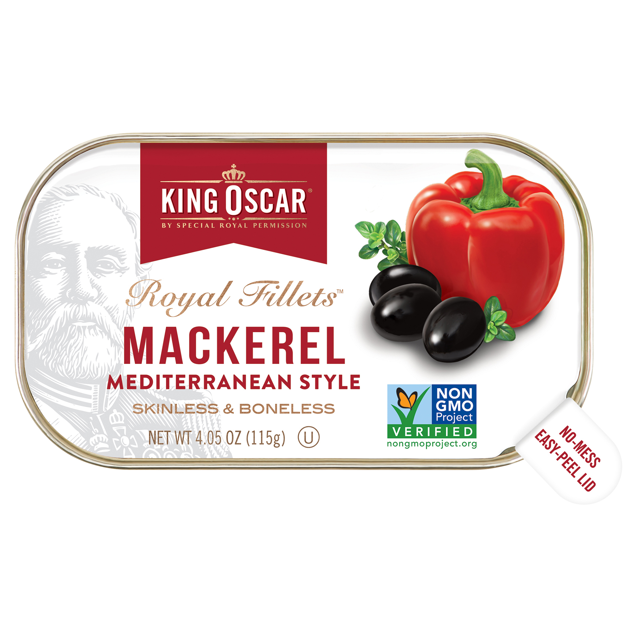 Mackerel, Mediterranean Style, Skinless & Boneless