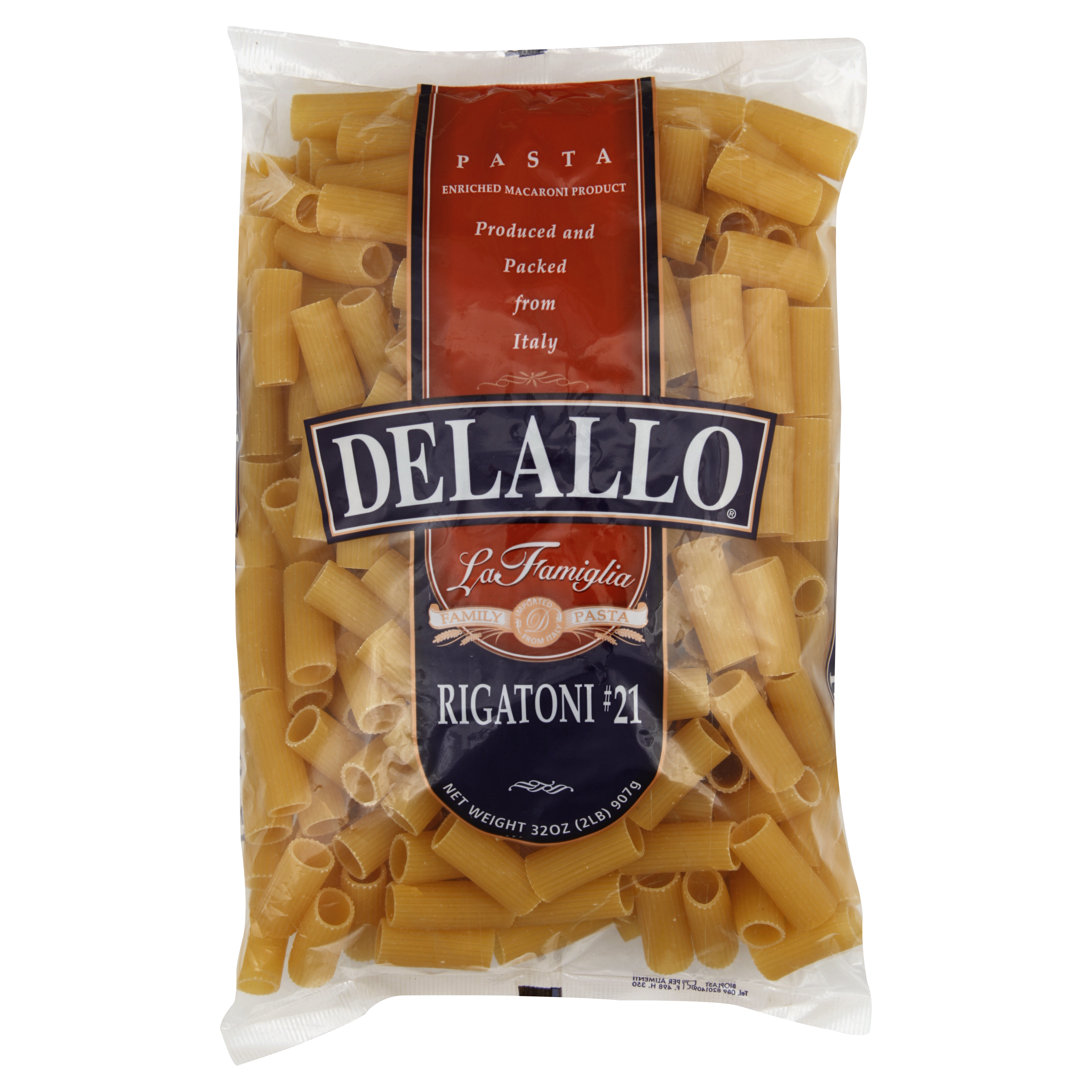Delallo Rigatoni 32 Oz