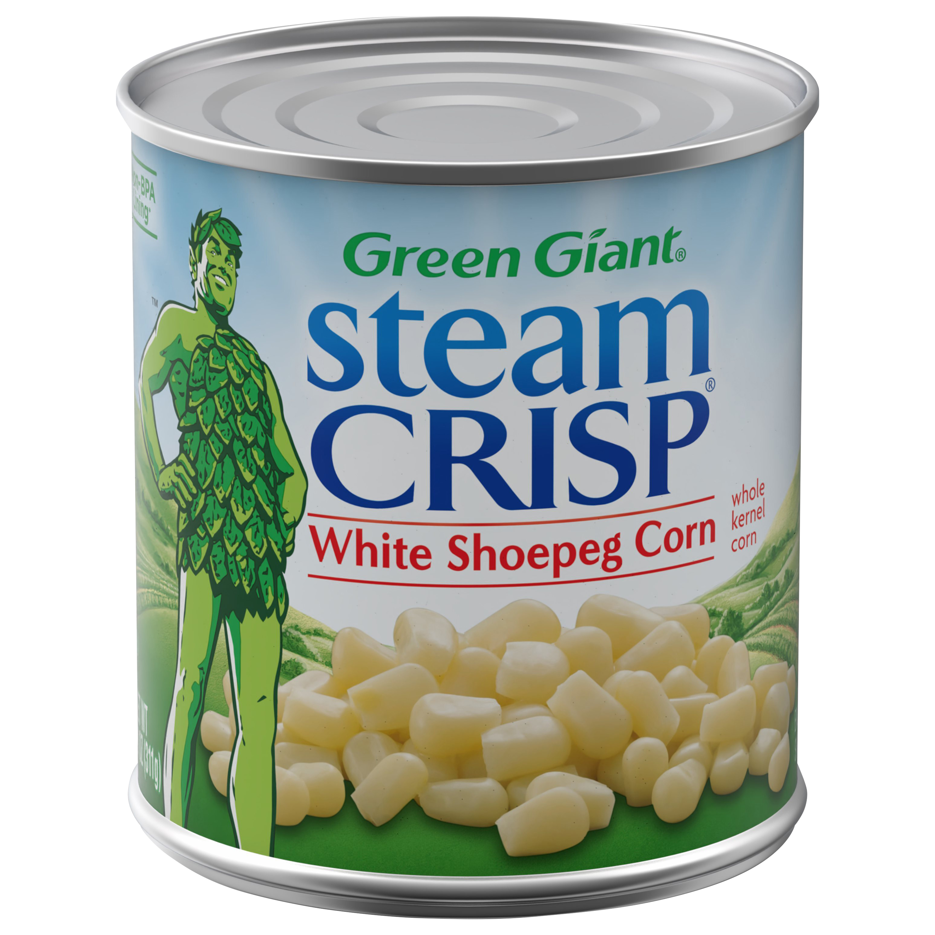 White Shoepeg Corn, Whole Kernel