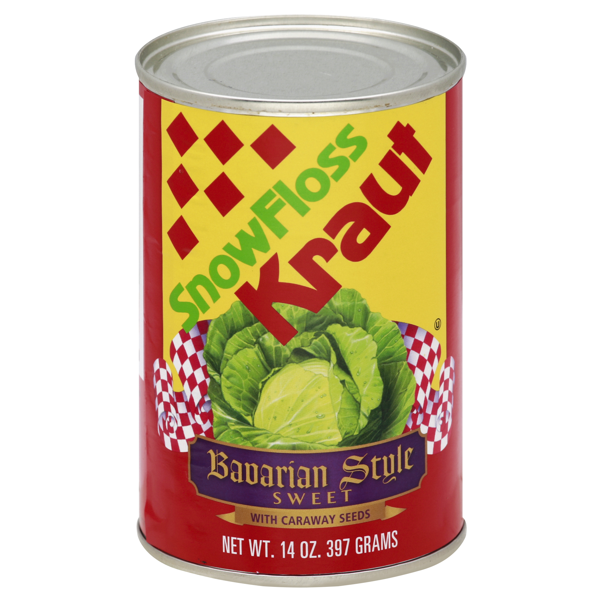 Snow Floss Kraut 14 Oz