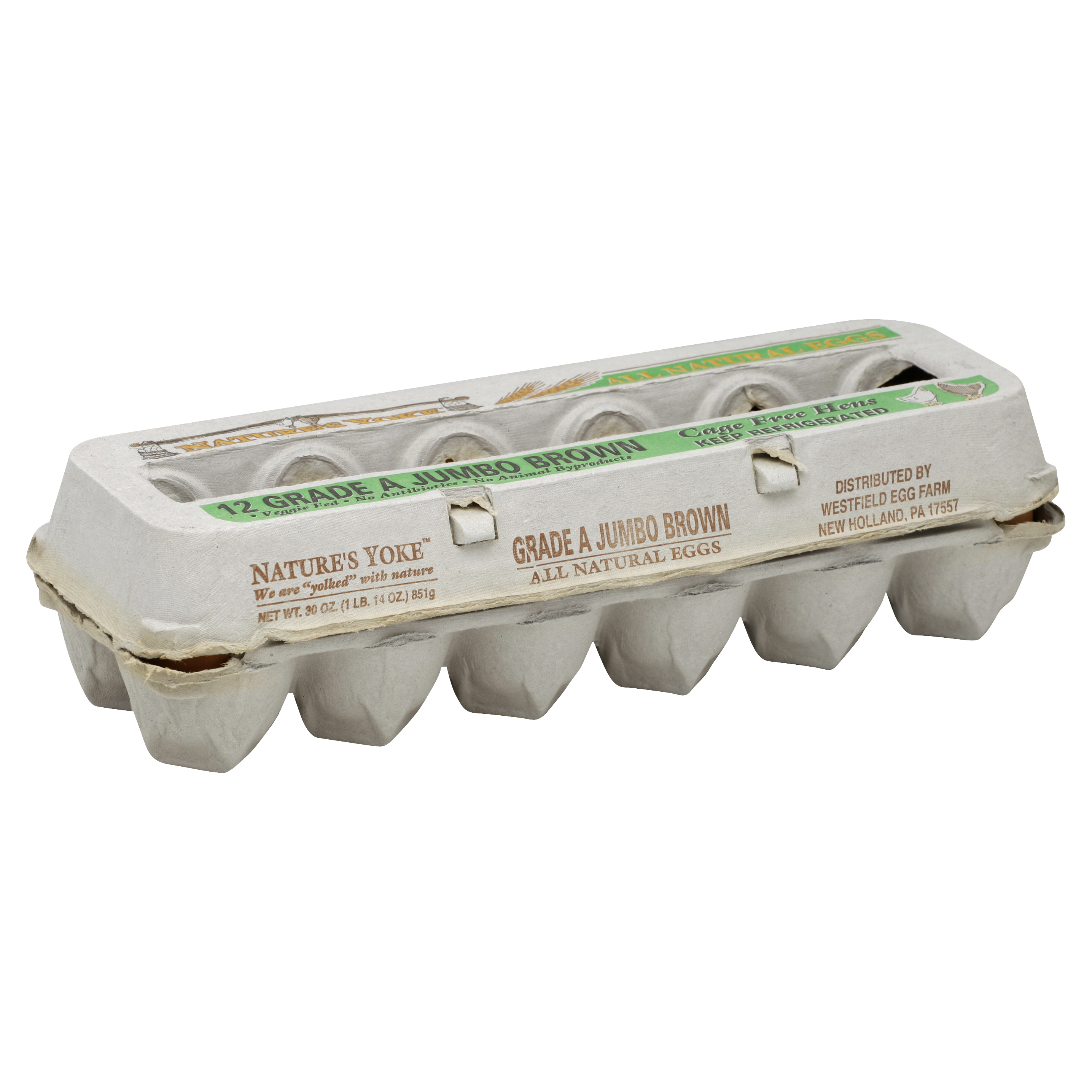 Nature's Yoke Eggs 12 Ea