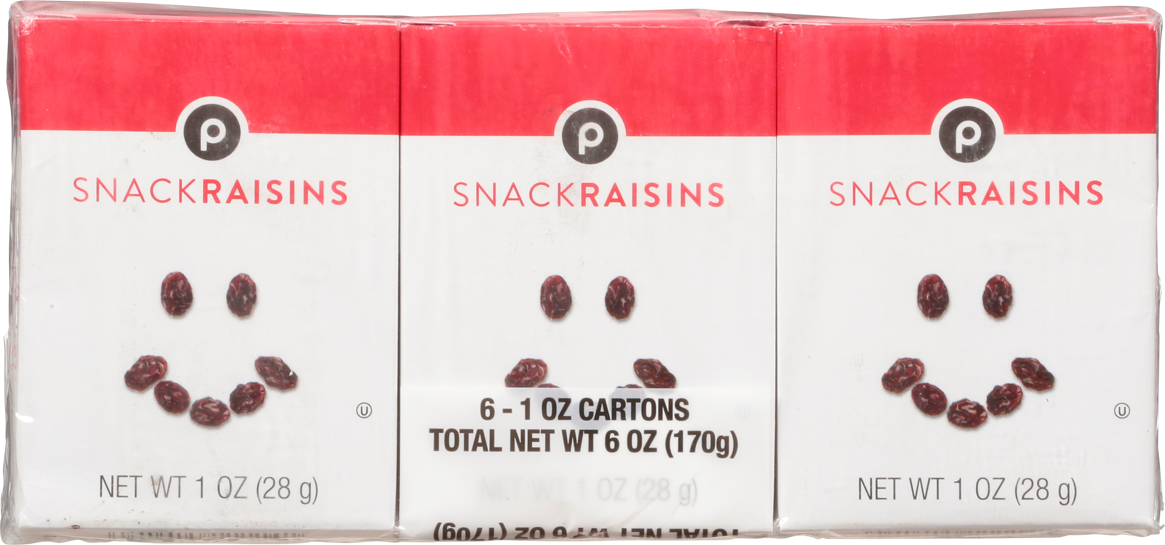 Calories in California Raisins from Publix