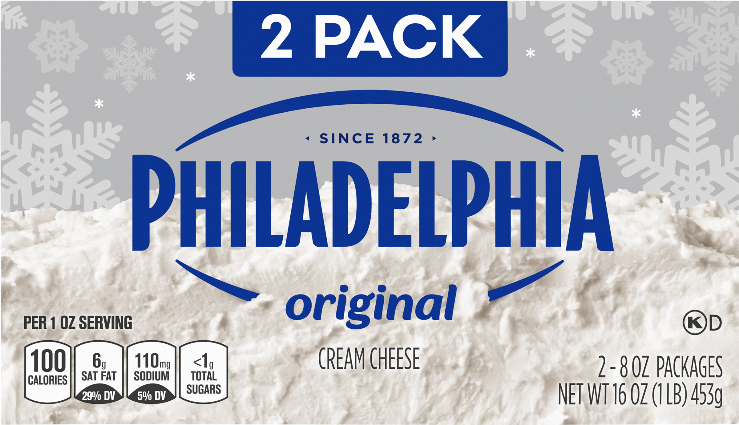 Cream Cheese, Original, 2 Pack