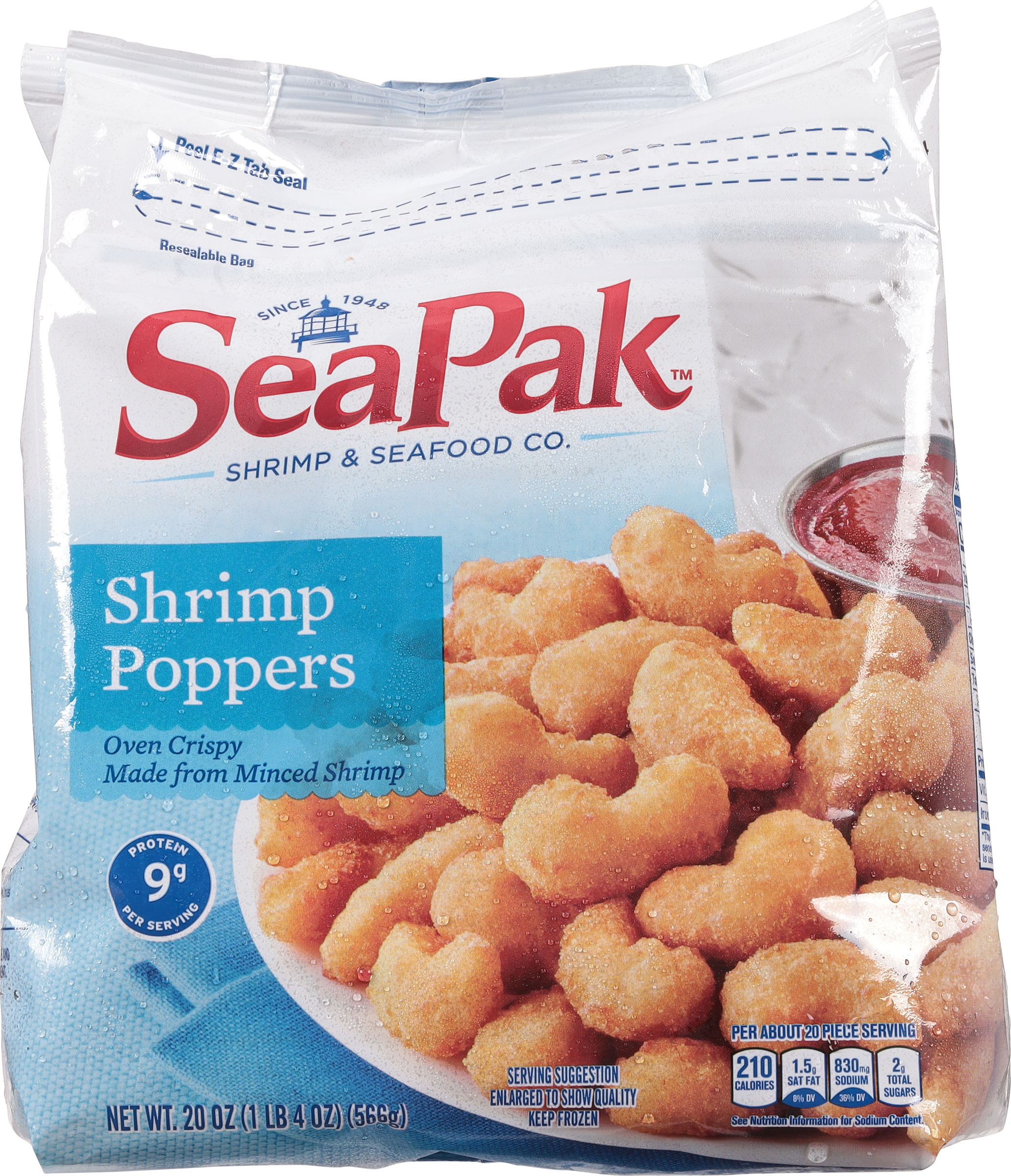 Poppers, Shrimp, Oven Crispy