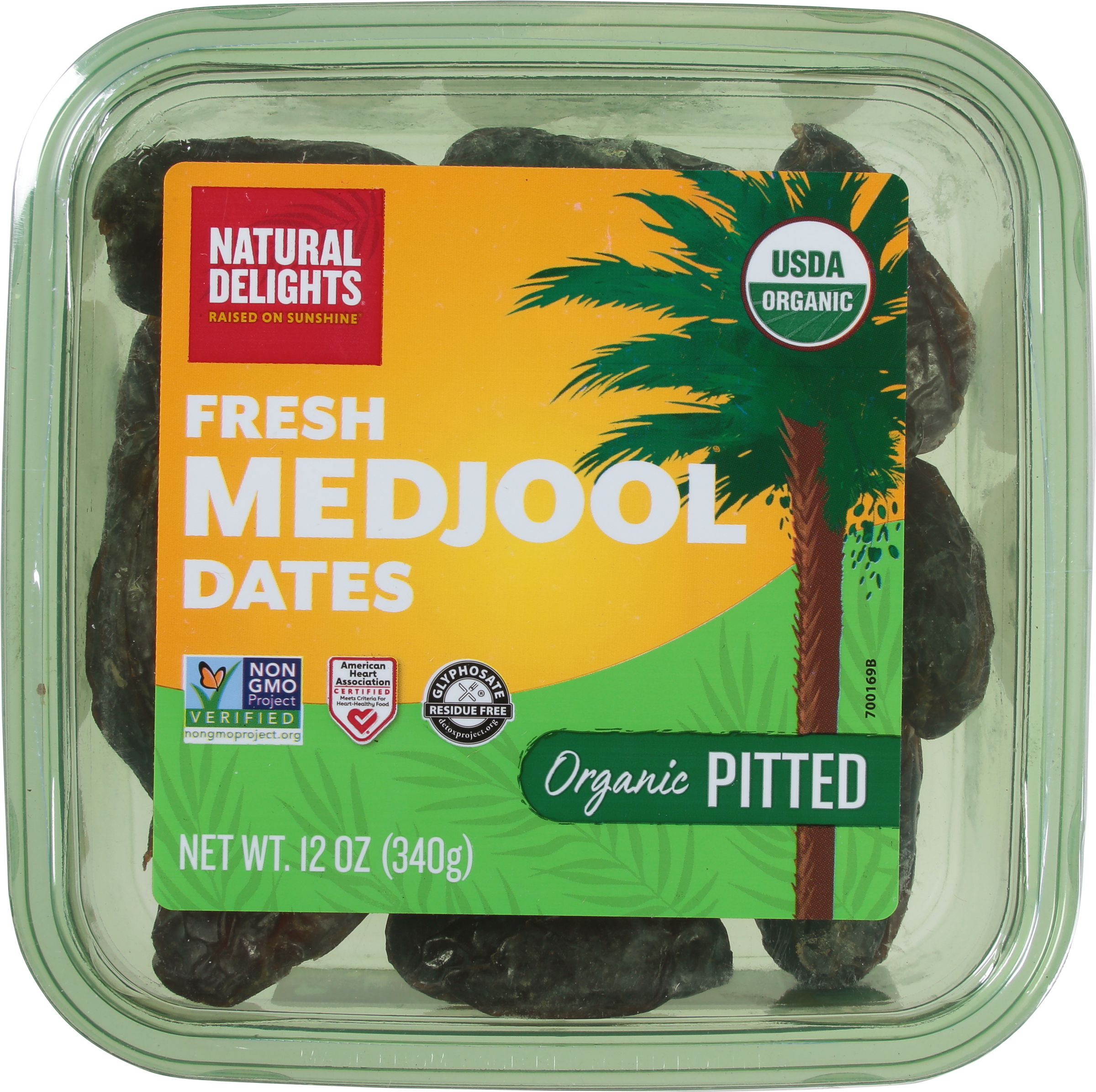 Medjool Dates, Organic, Fresh, Pitted