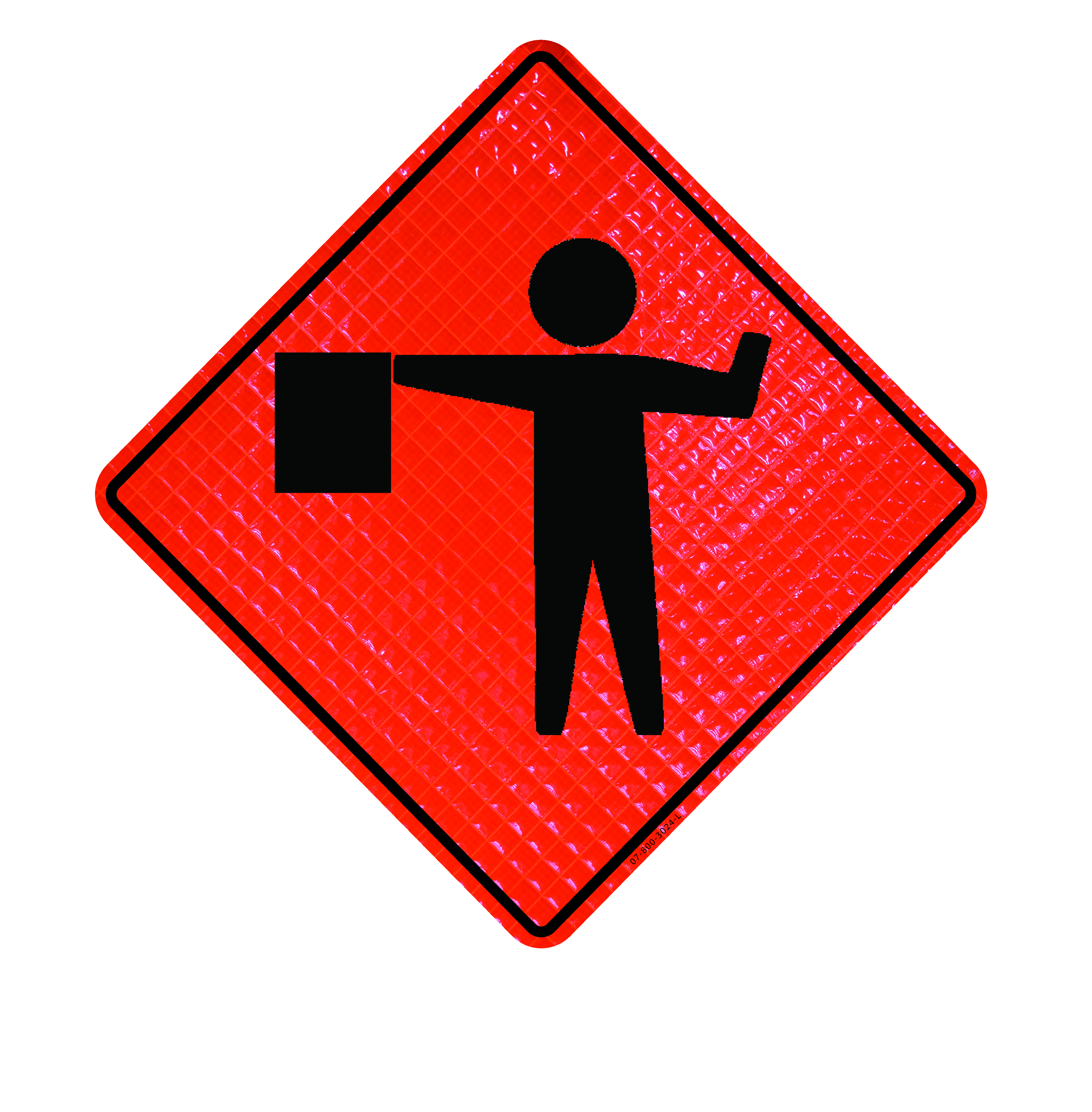 Cortina - Roll-Up Sign - Right Lane Closed Ahead W/Lxn & Velcro/Ahead -  Beacon Safety Supplies