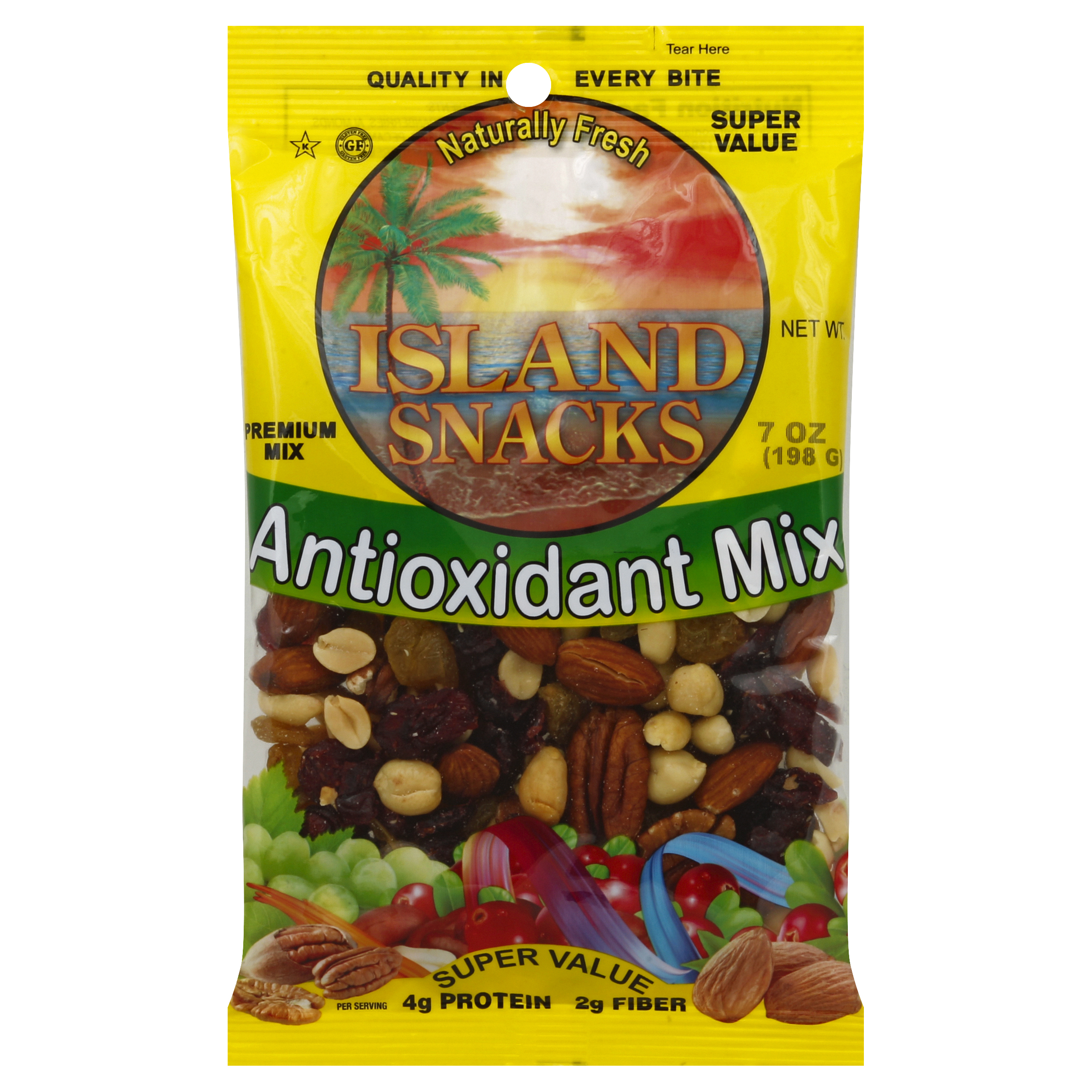 Island Snacks Antioxidant Mix 7 Oz