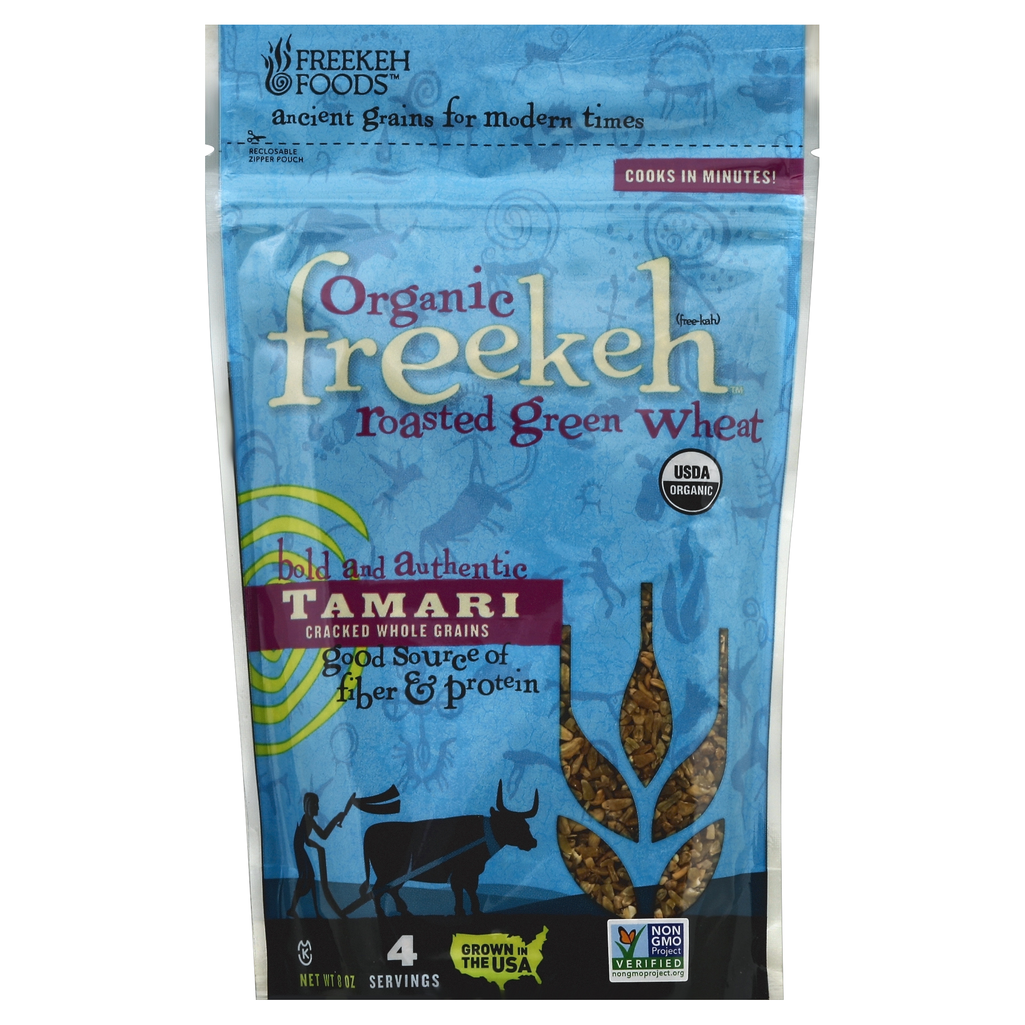 Freekah Foods Green Wheat 8 Oz