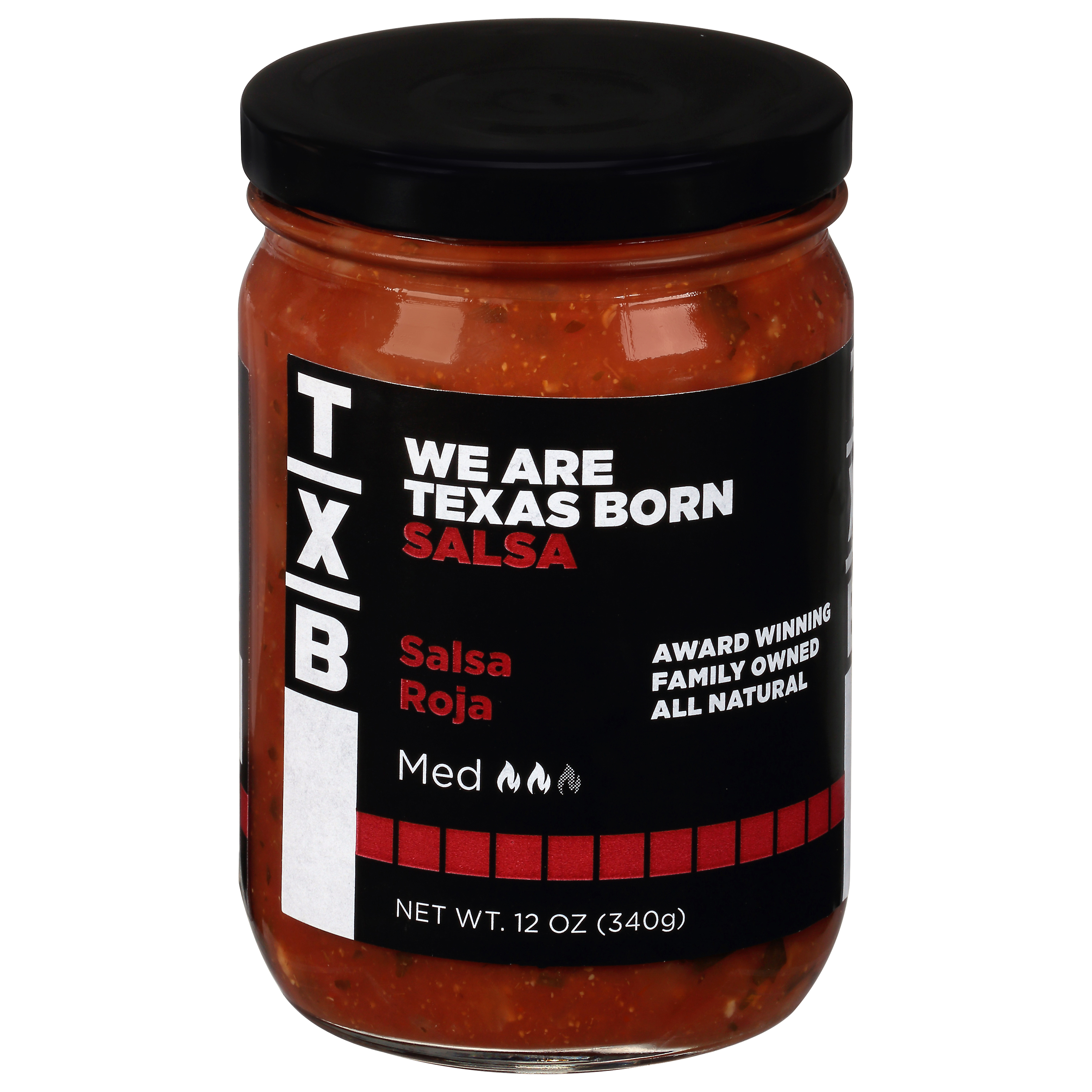 Txb Medium Salsa Roja 12 Oz