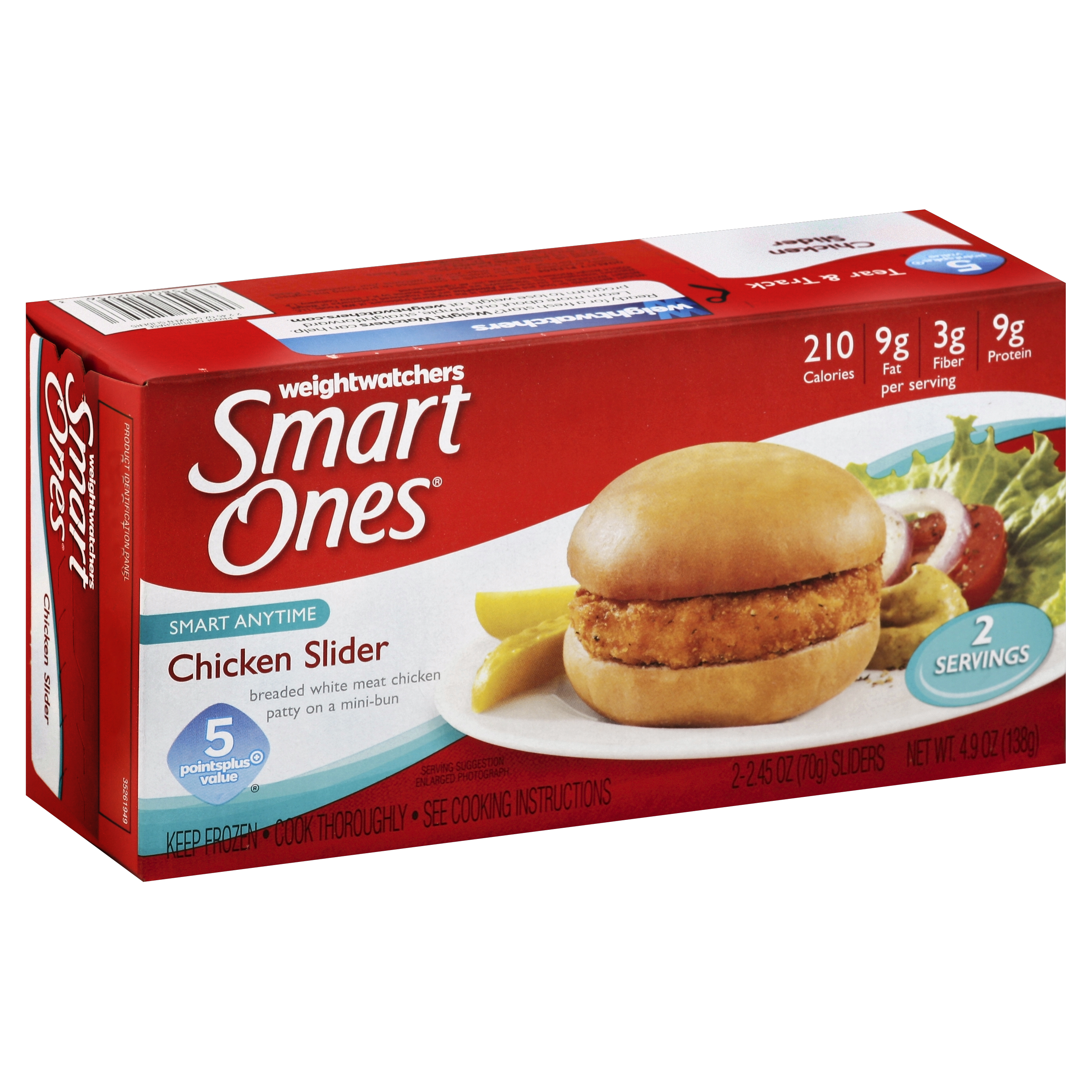 Smart Ones Smart Anytime Chicken Slider 2 Ea