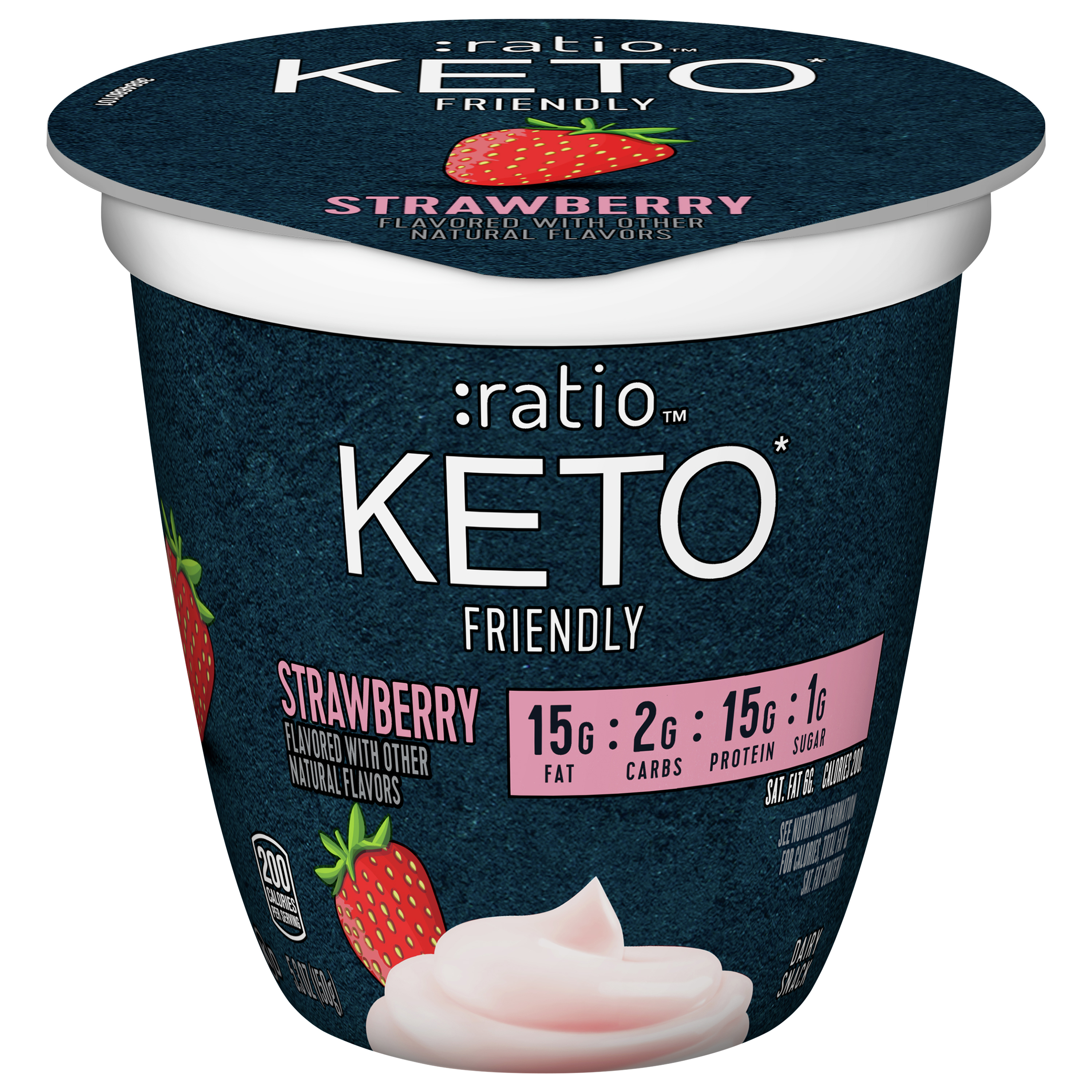 Dairy Snack, Keto Friendly, Strawberry
