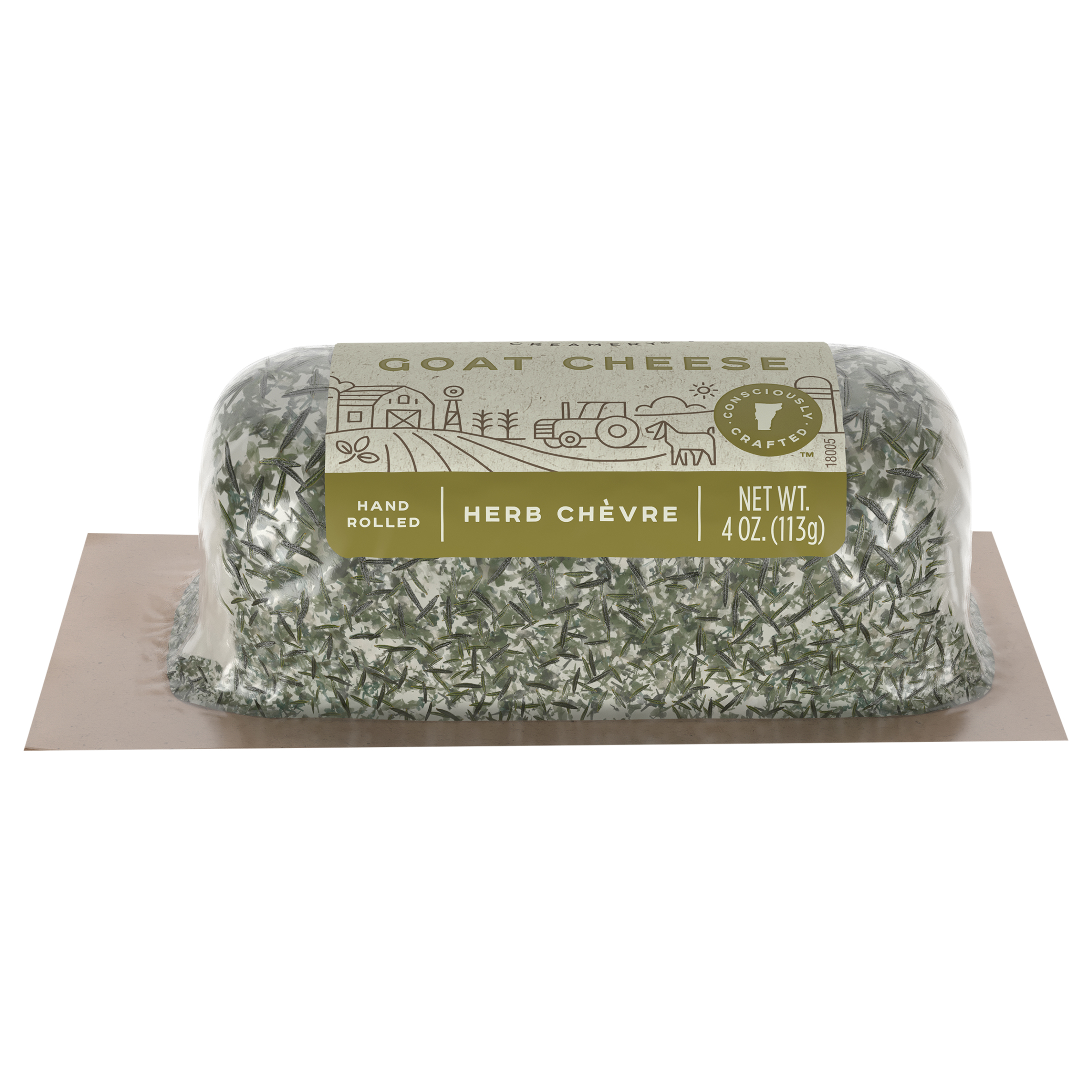 Goat Cheese, Herb Chevre, Hand Rolled