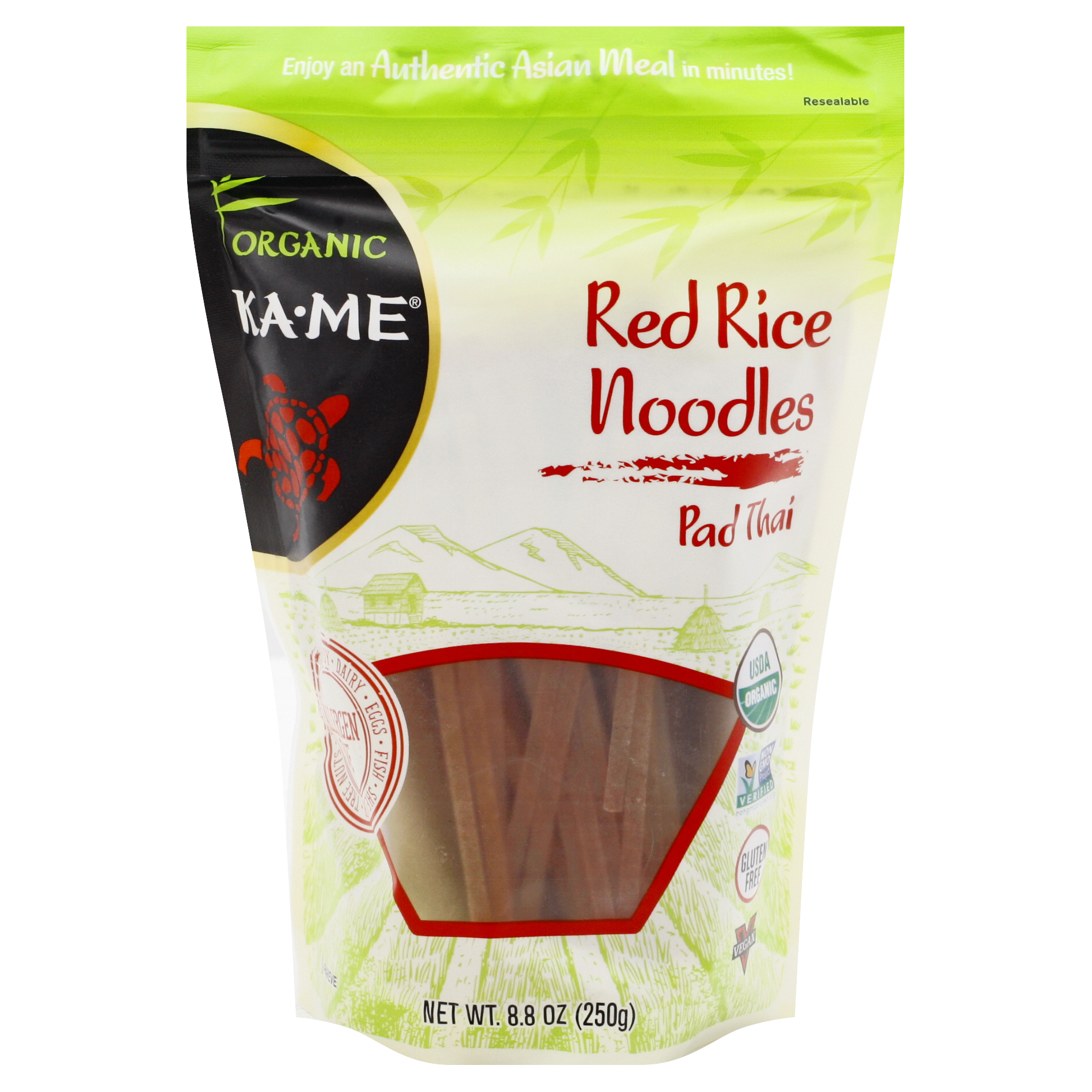 Ka Me Pad Thai Red Rice Noodles 8.8 Oz