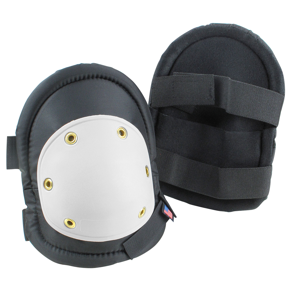 White Cap  Kraft KNEE PADS RUBBER WITH HARD SHELL CAP