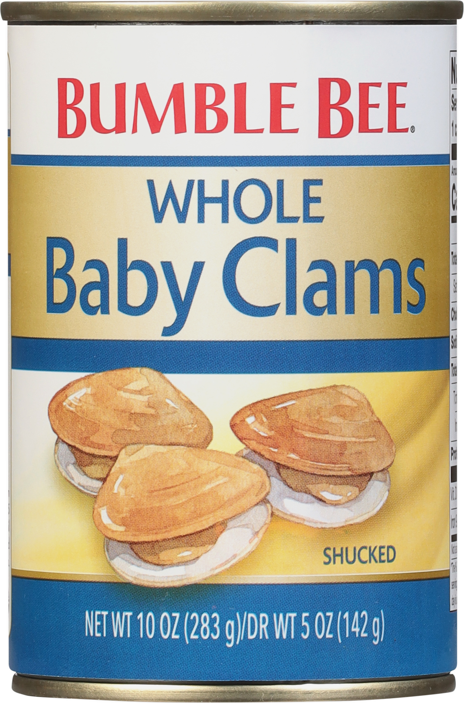 Baby Clams, Whole