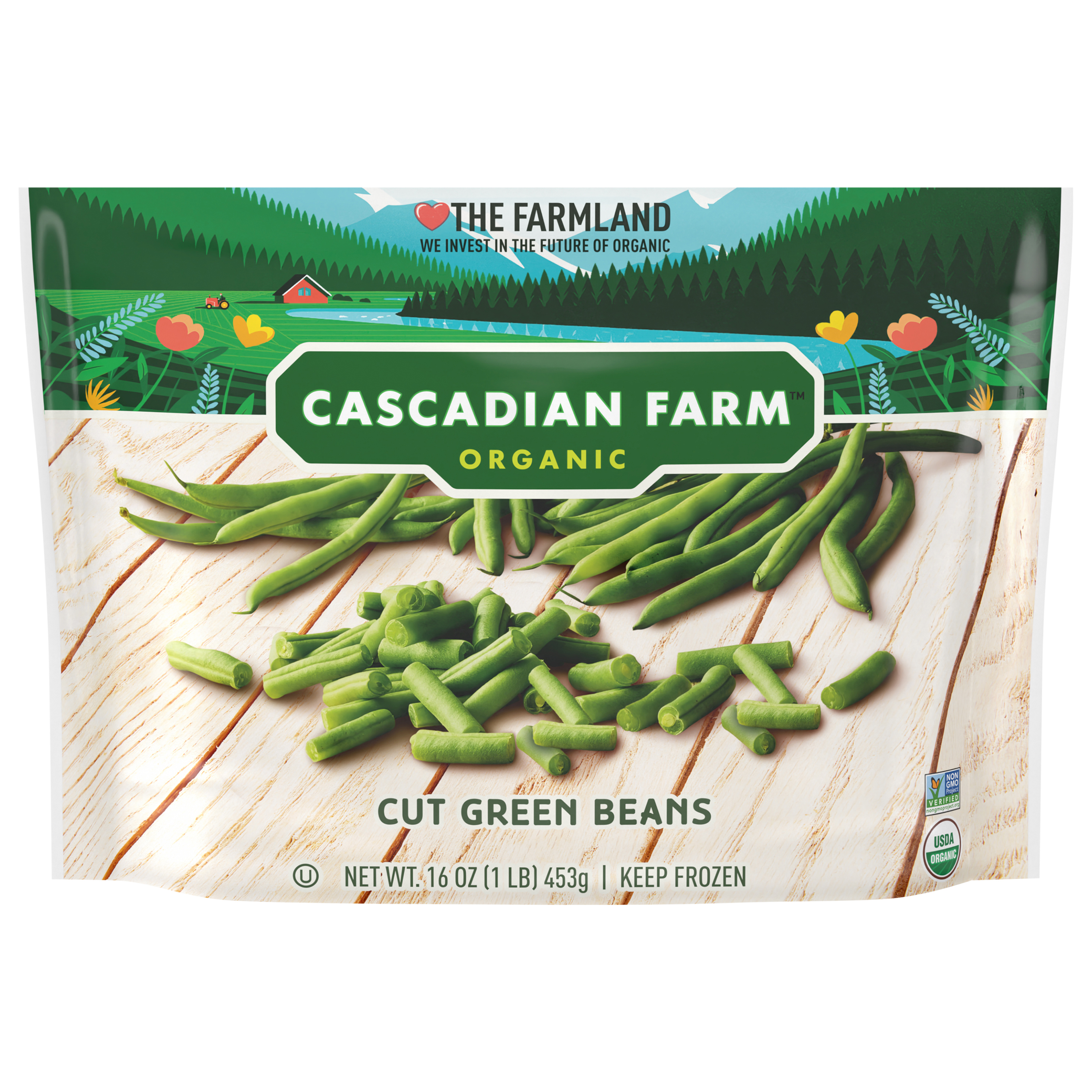 Green Beans, Organic, Cut