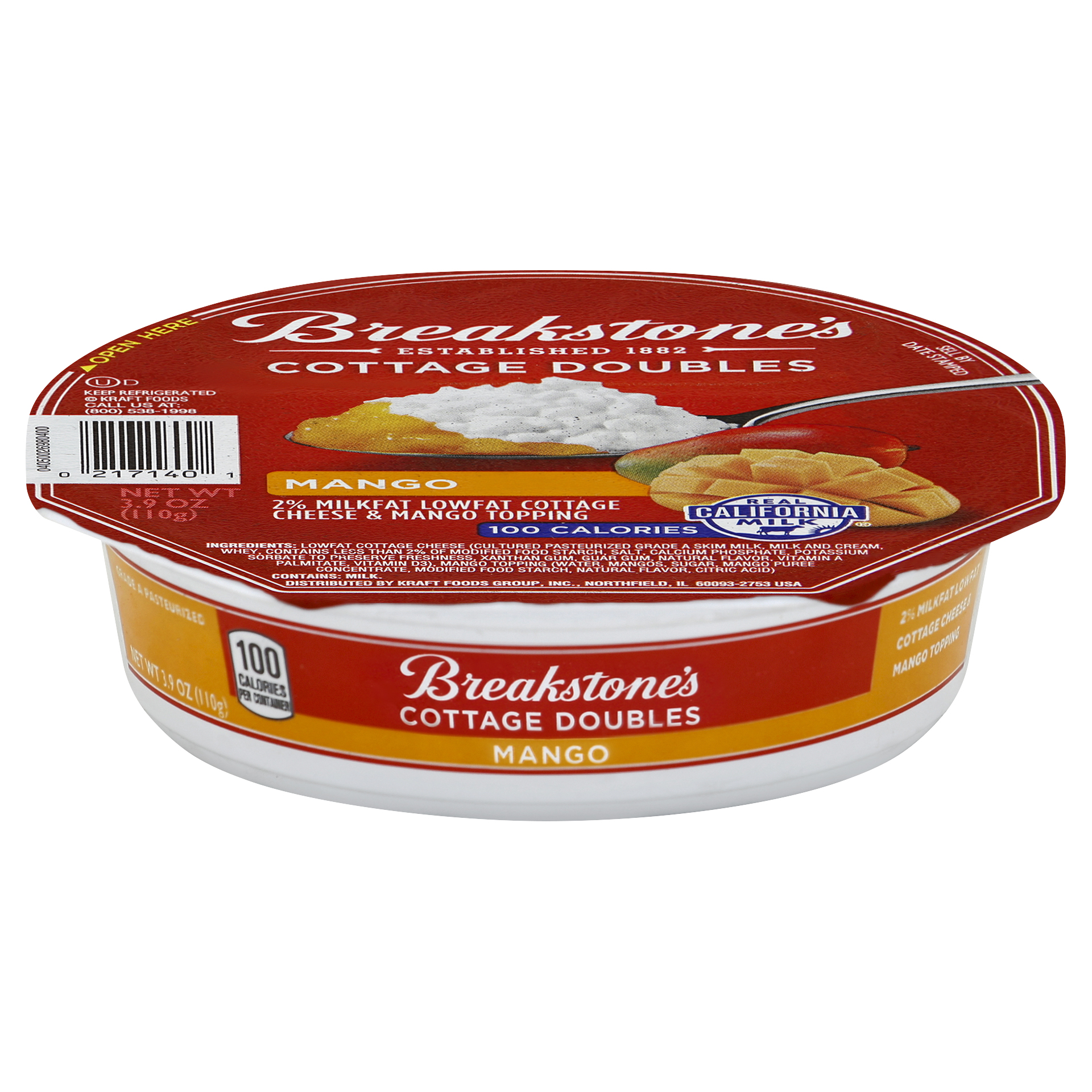 Breakstone's Cottage Cheese 3.9 Oz