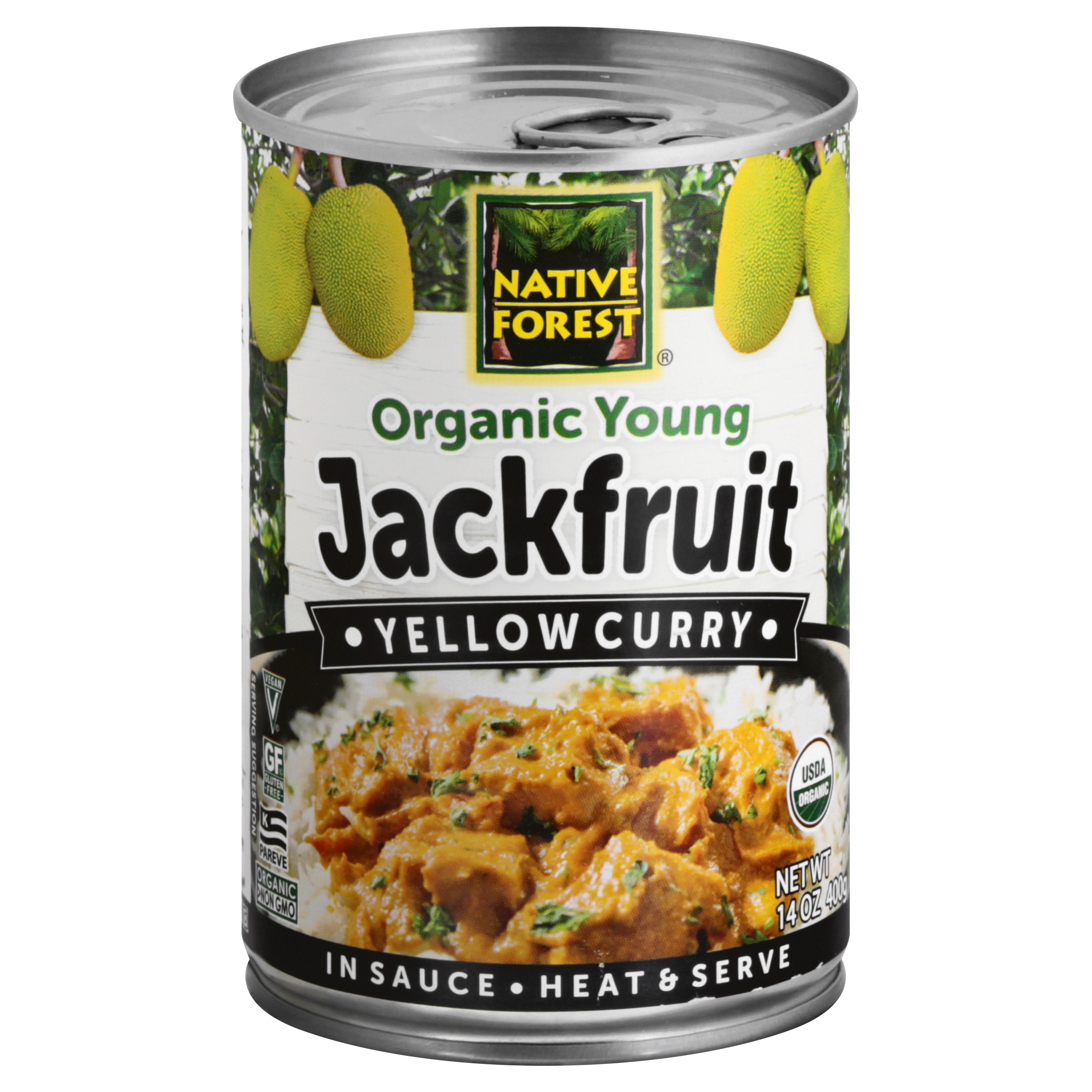 Native Forest Yellow Curry Young Organic Jackfruit 14 Oz