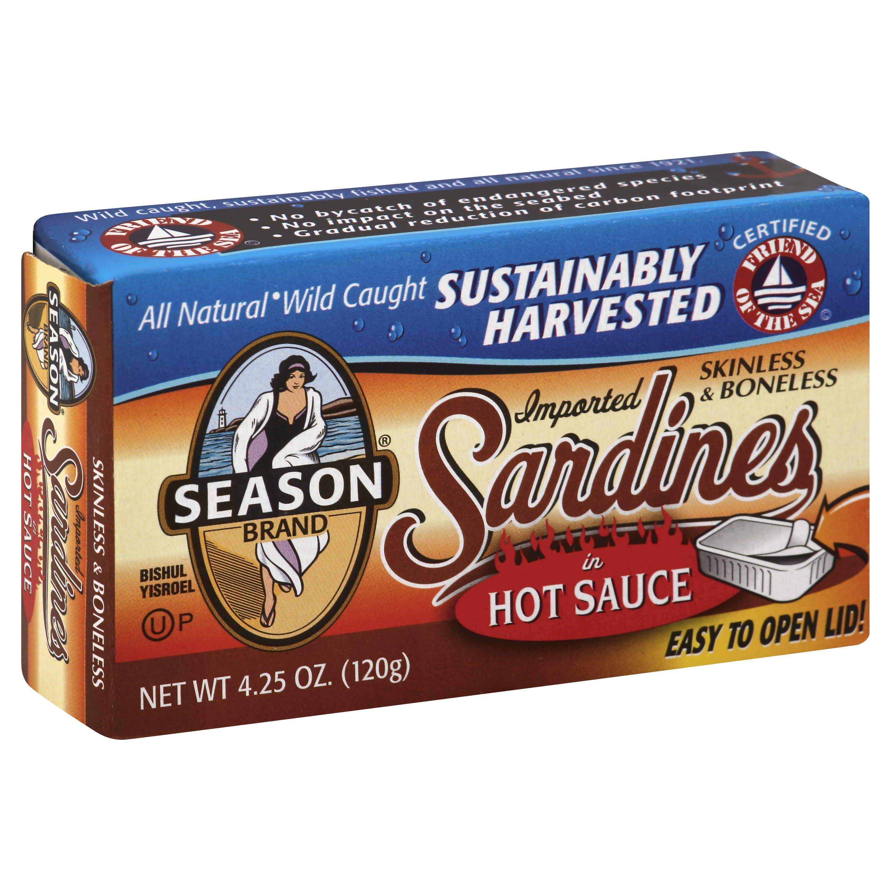 Season Sardines 4.25 Oz