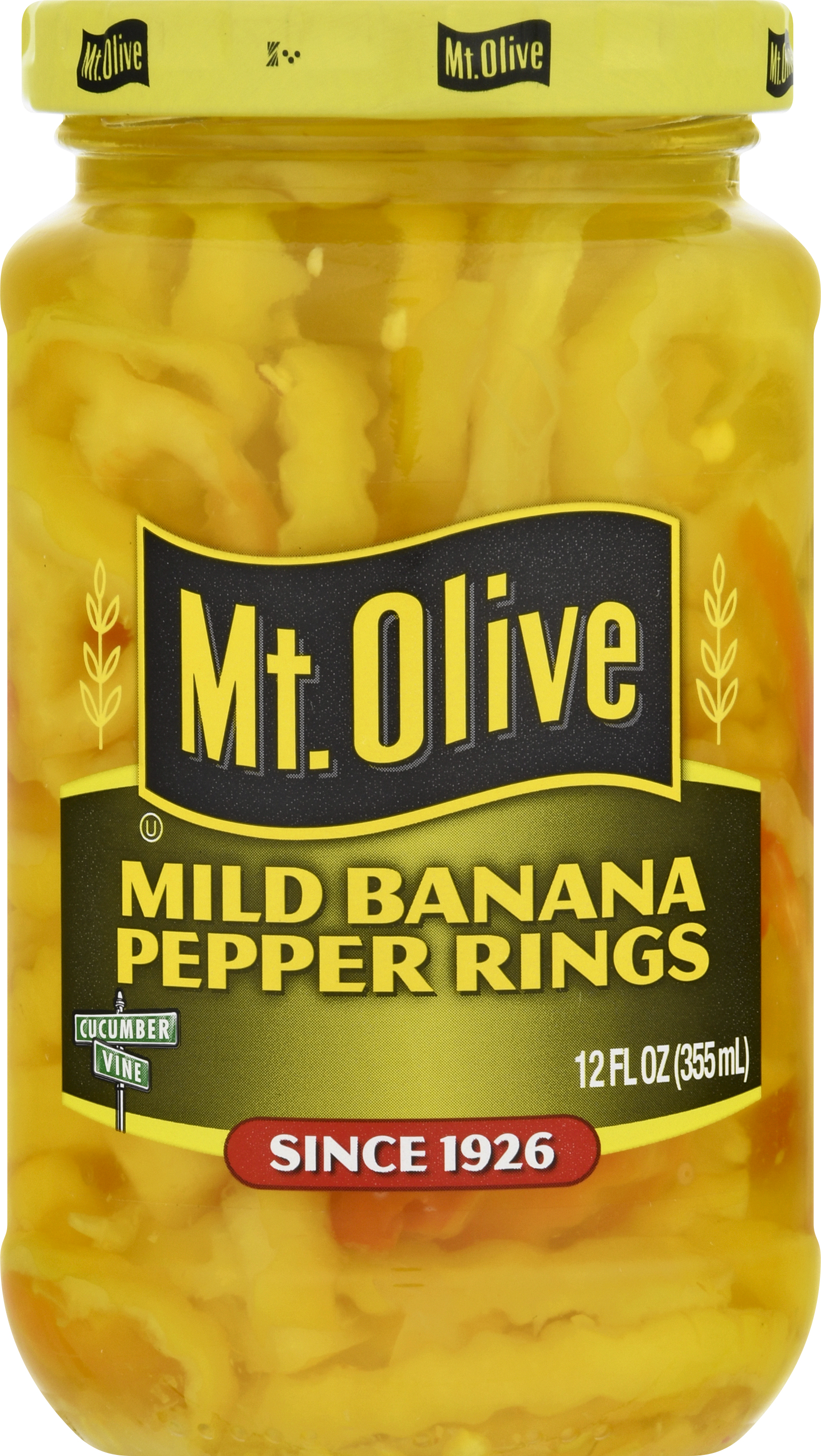 Banana Pepper Rings, Mild