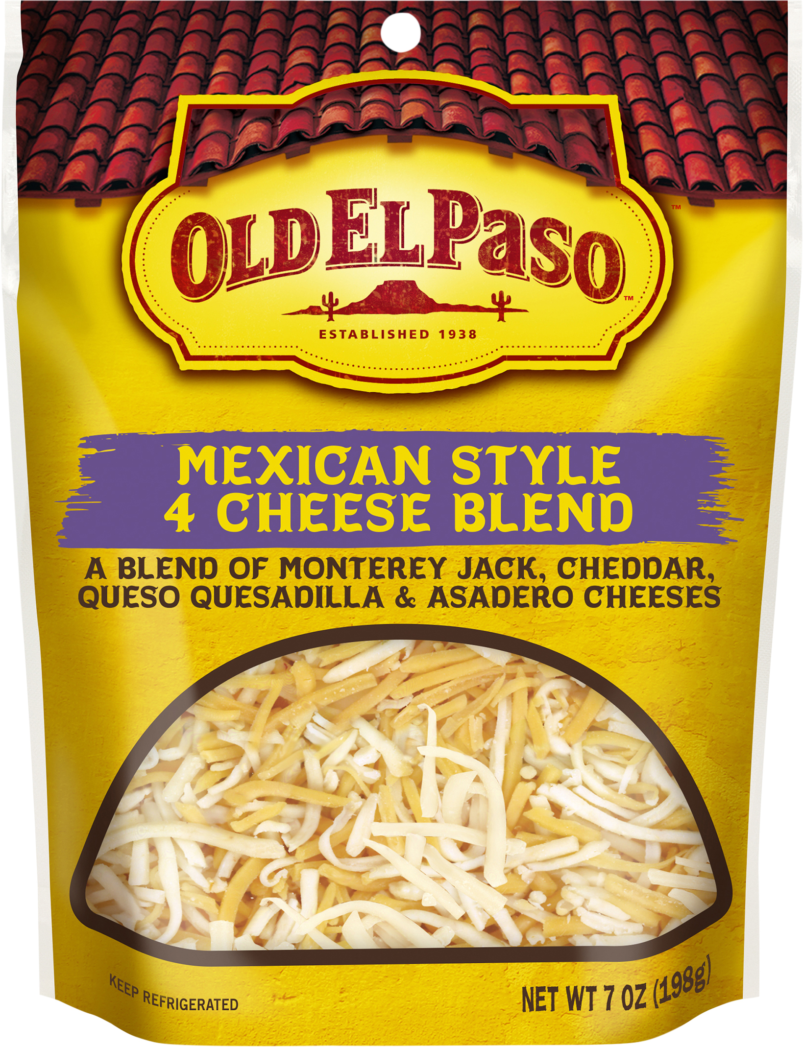 Cheese, Mexican Style, 4 Cheese Blend