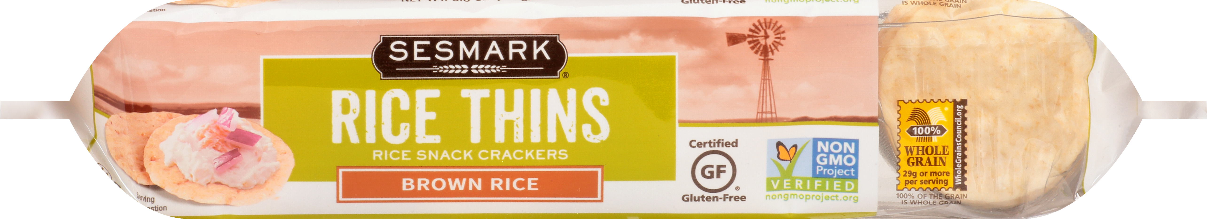 Rice Thins, Brown Rice,