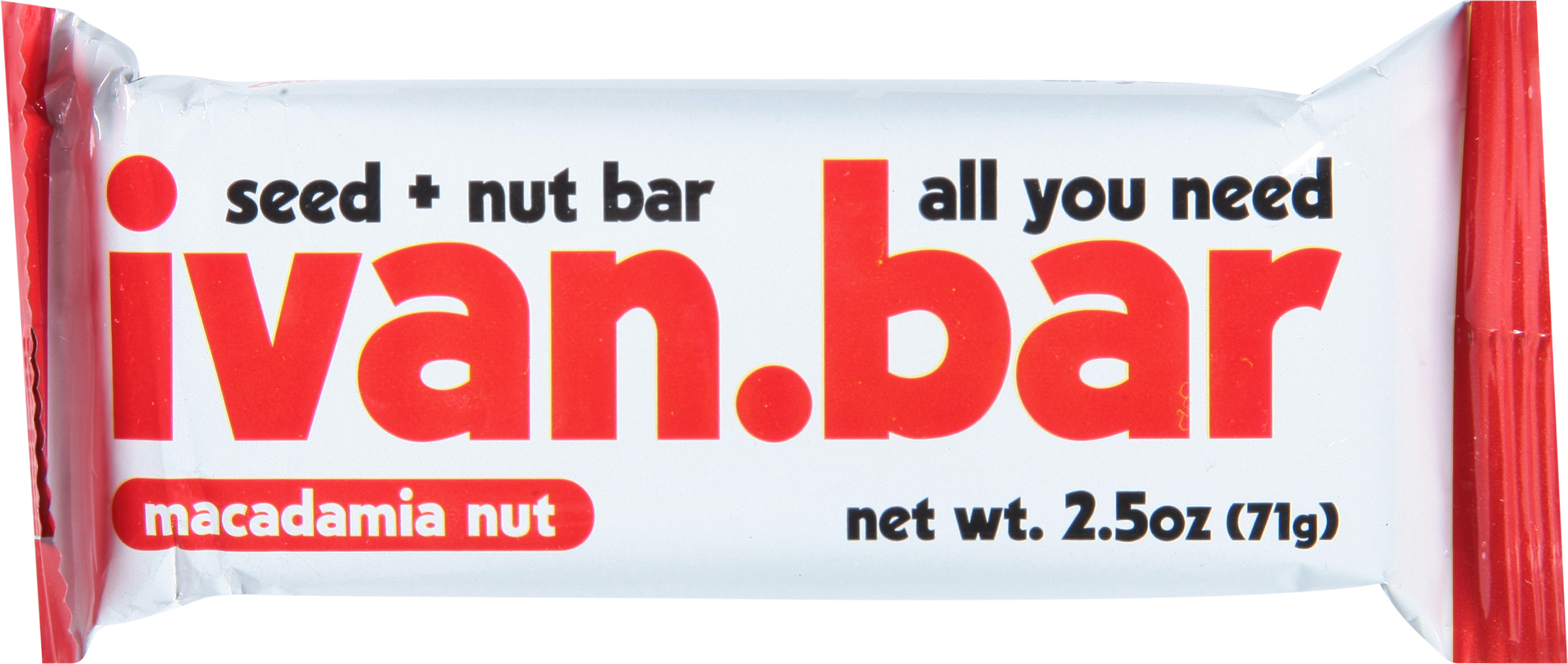 Seed + Nut Bar, Macadamia Nut