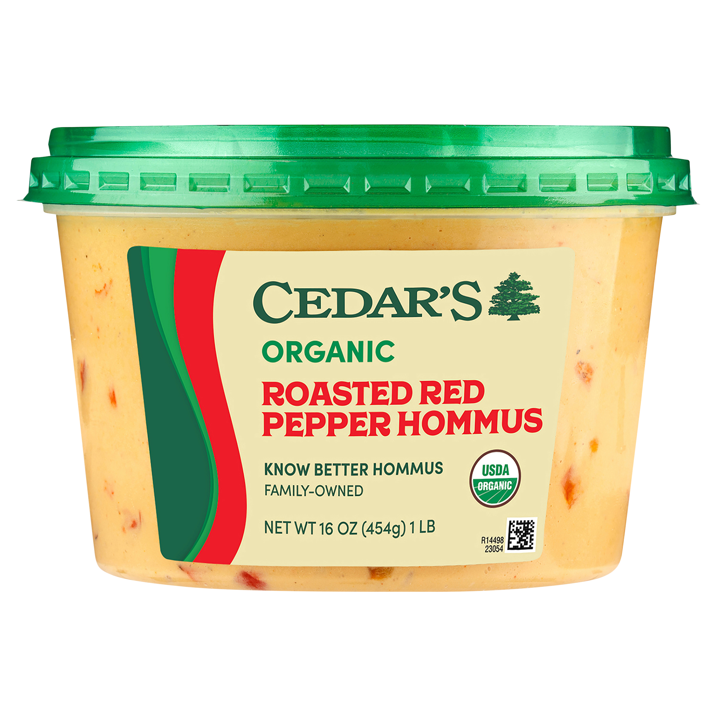 Hommus, Organic, Roasted Red Pepper