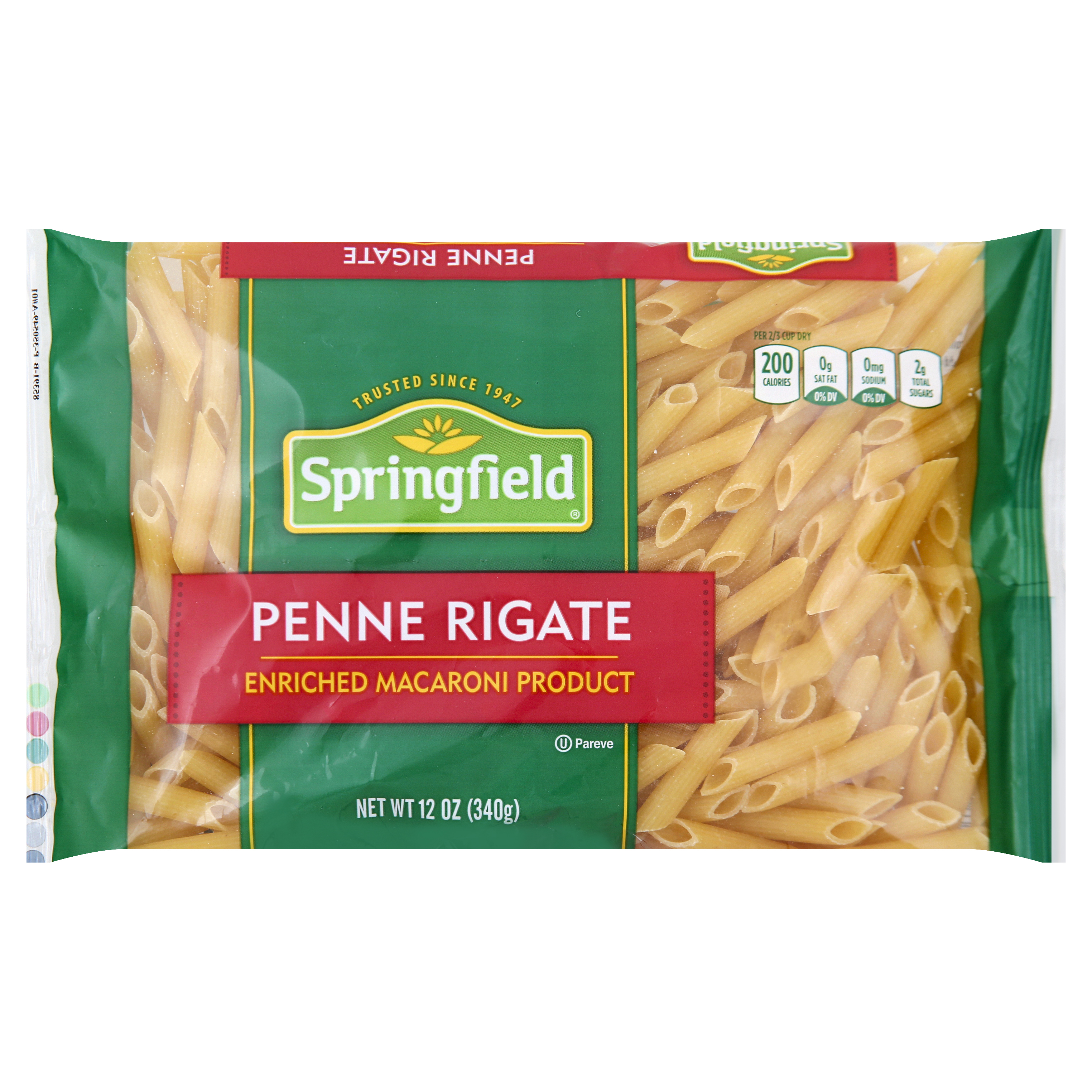 Springfield Penne Rigate 12 Oz