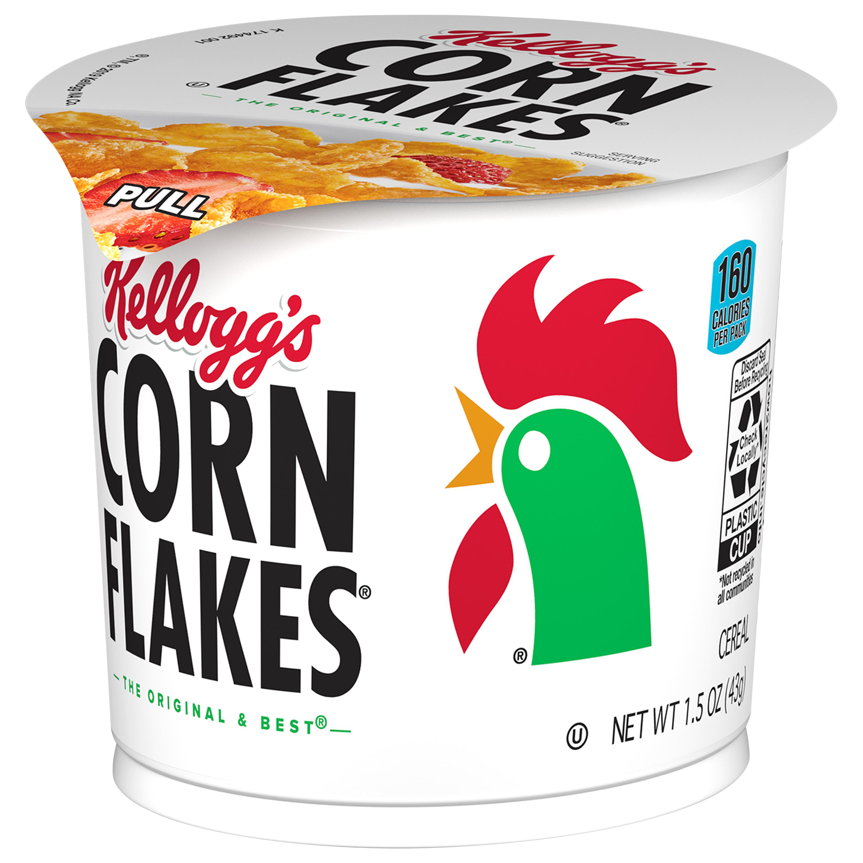 Corn Flakes Cereal 1.5 Oz