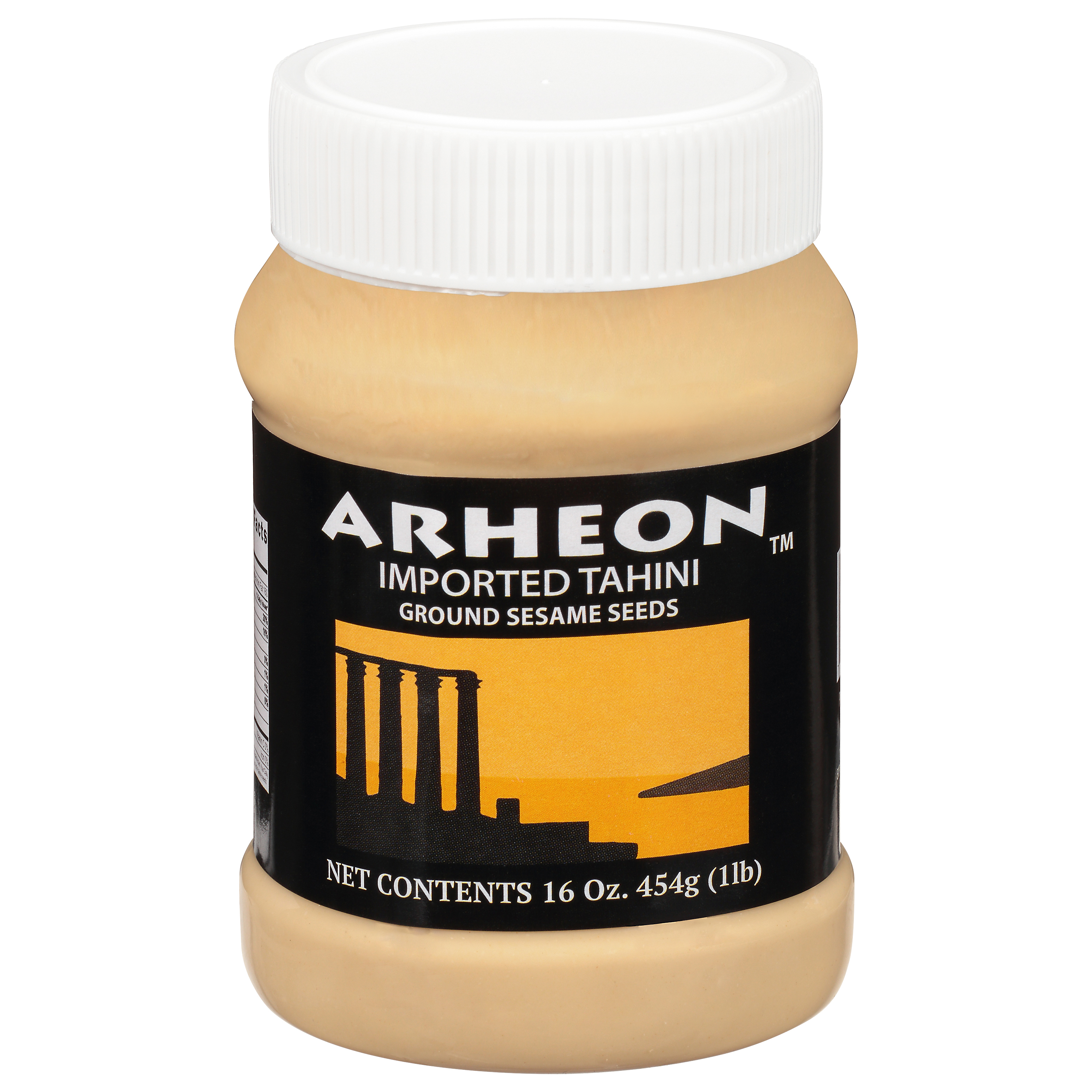 Arheon Ground Sesame Seeds Imported Tahini 16 Oz
